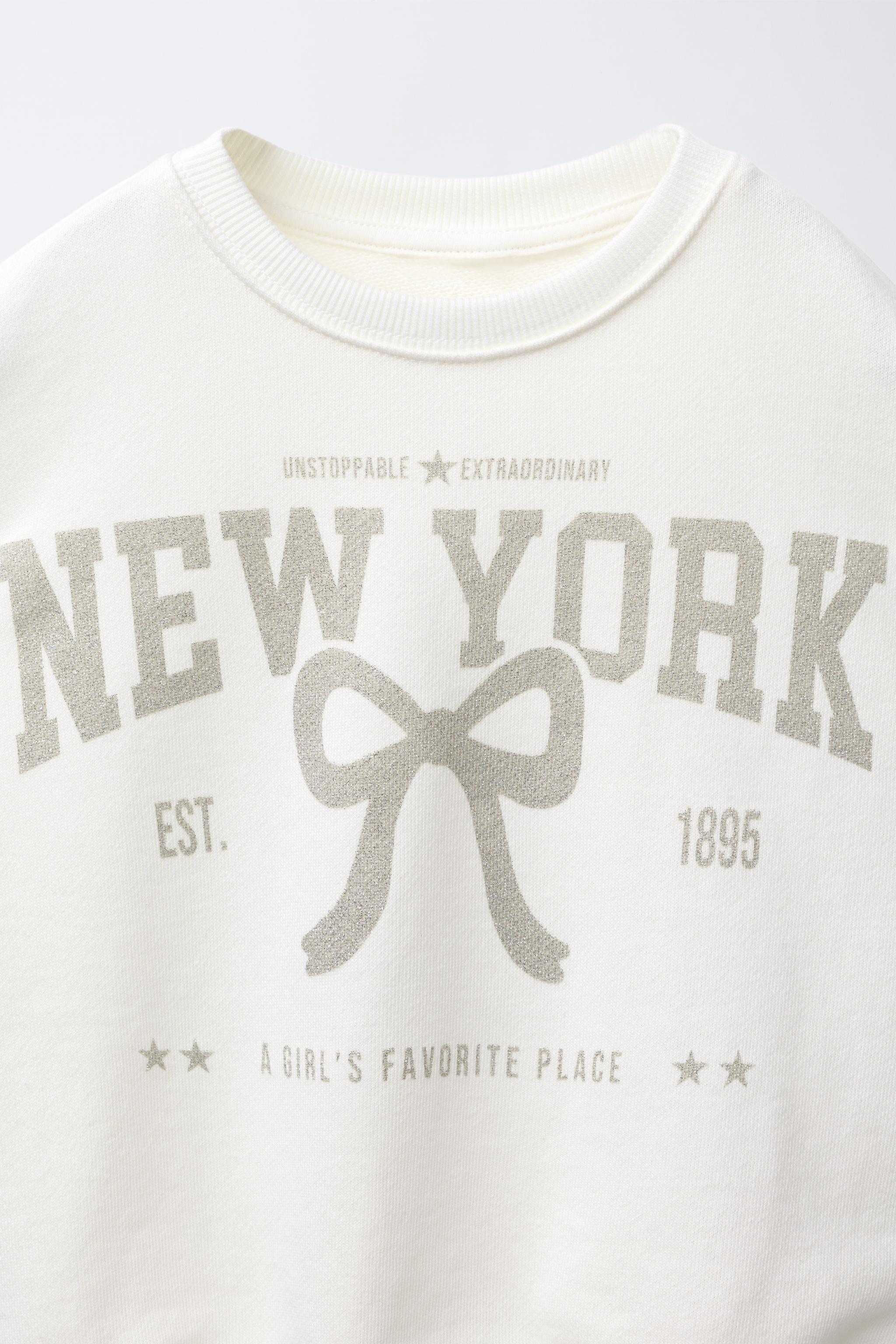 CITY GLITTER SWEATSHIRT