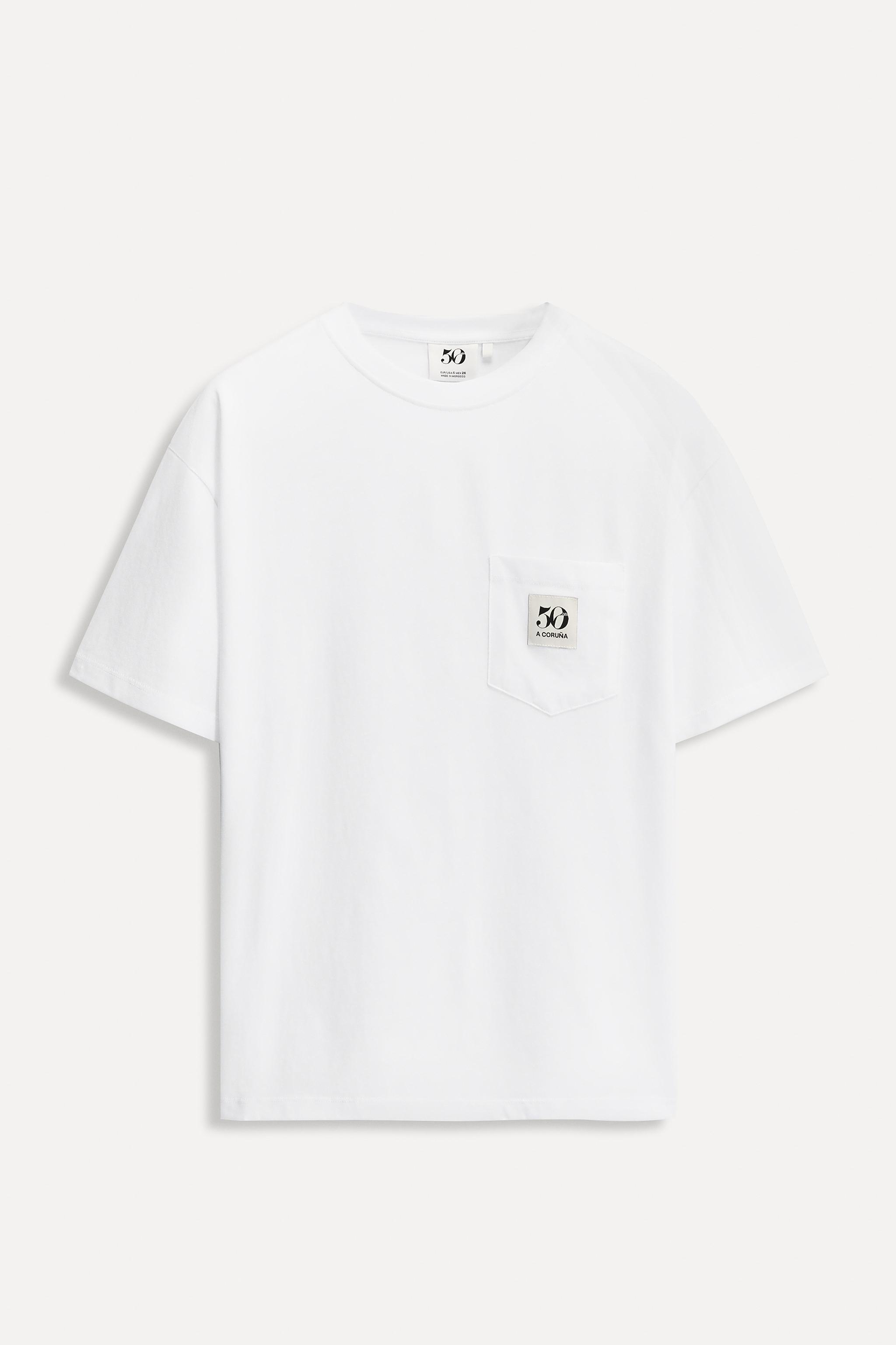 50TH ANNIVERSARY POCKET PATCH T-SHIRT