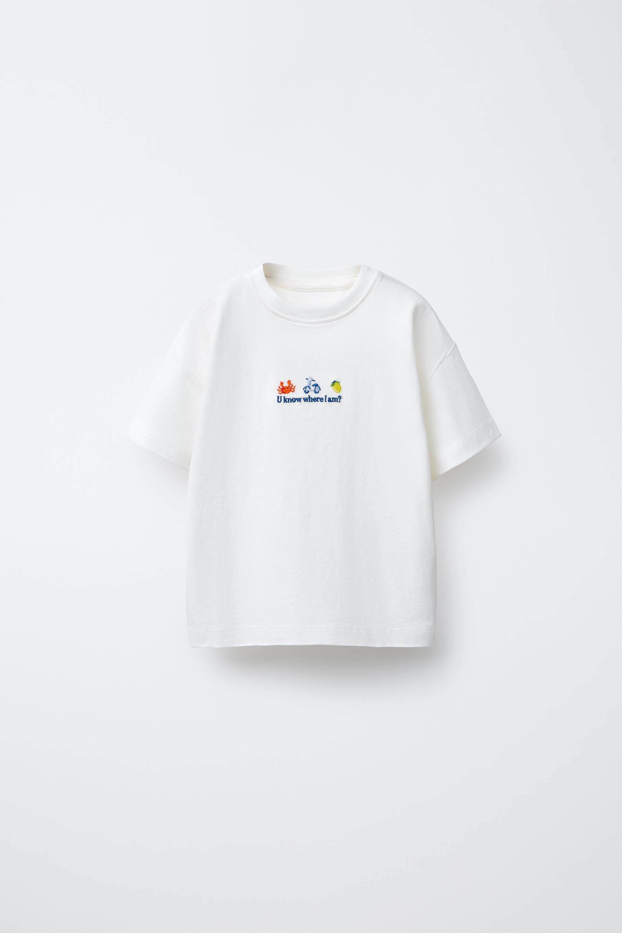 EMBROIDERED T-SHIRT
