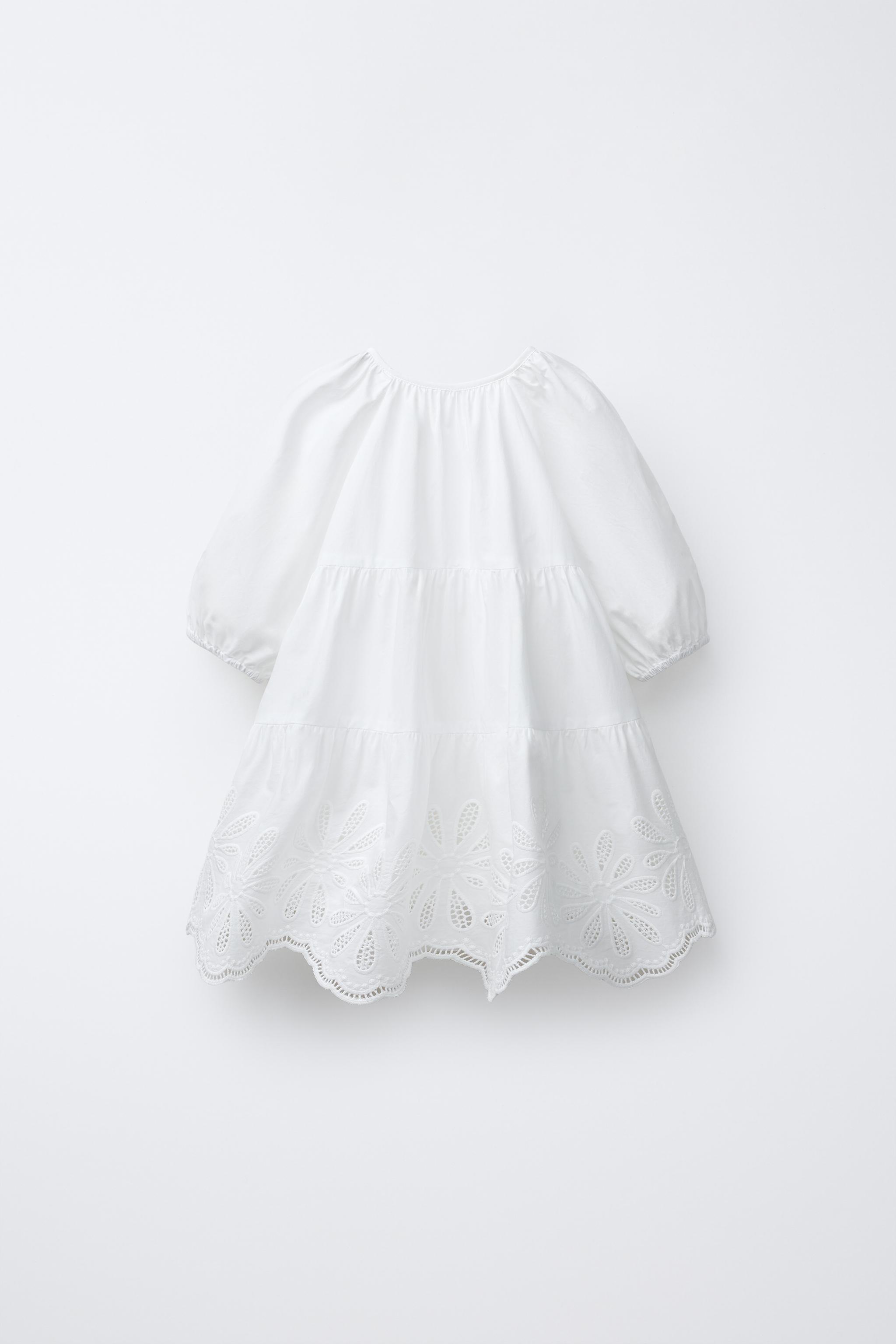 EMBROIDERED FLORAL DRESS