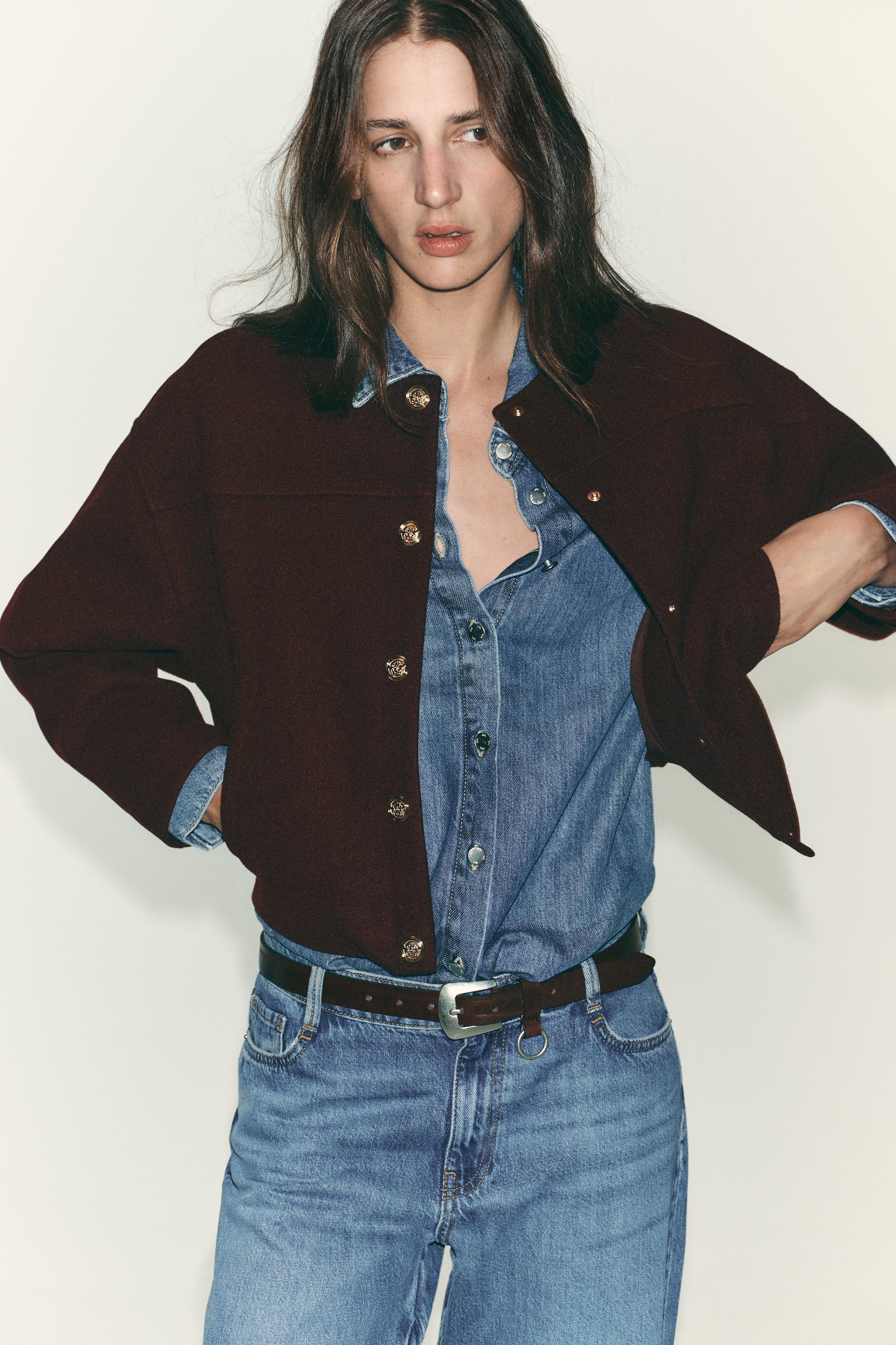 SOFT JACKET WITH GOLD BUTTONS