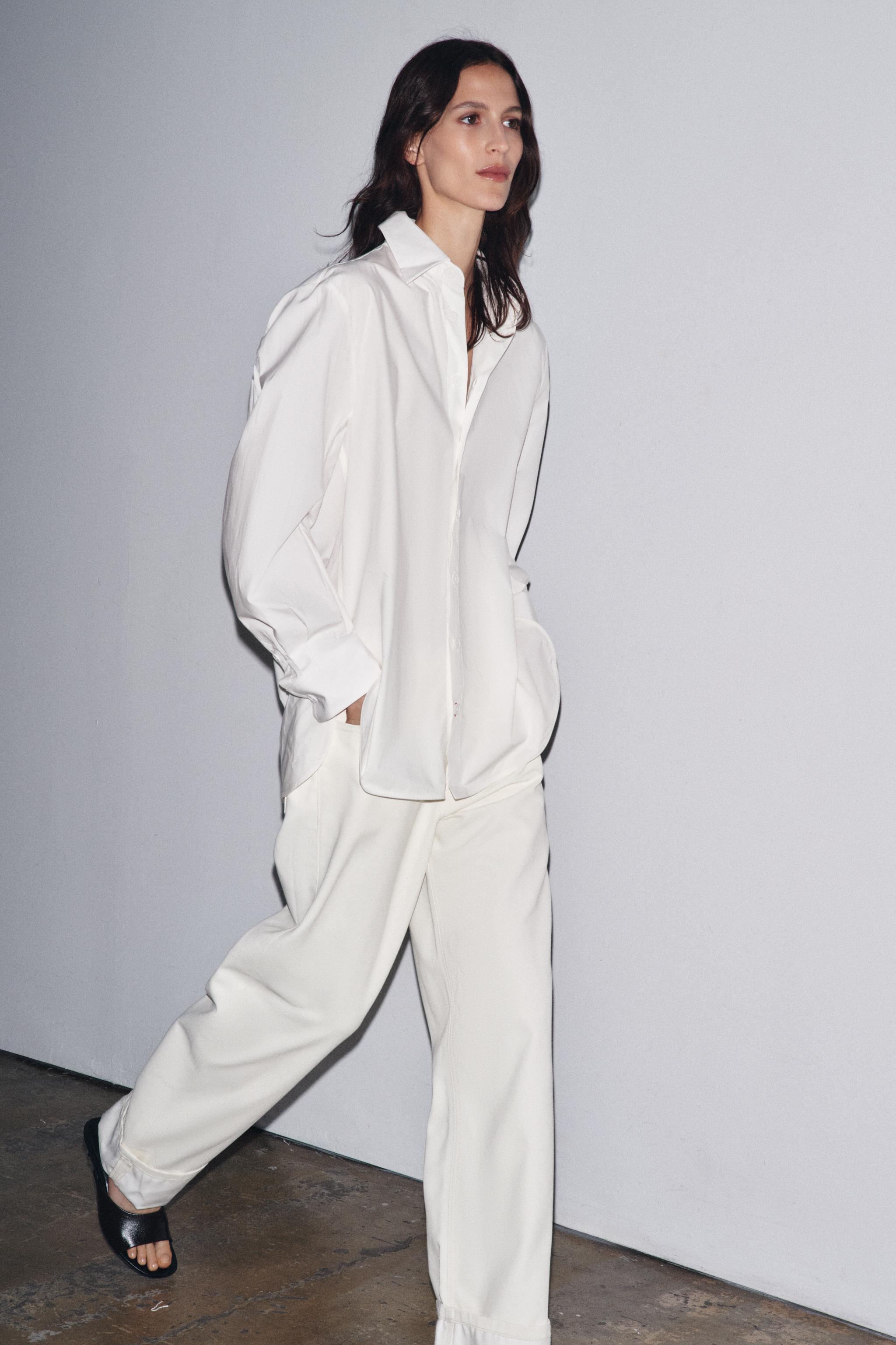 ZW COLLECTION POPLIN SHIRT