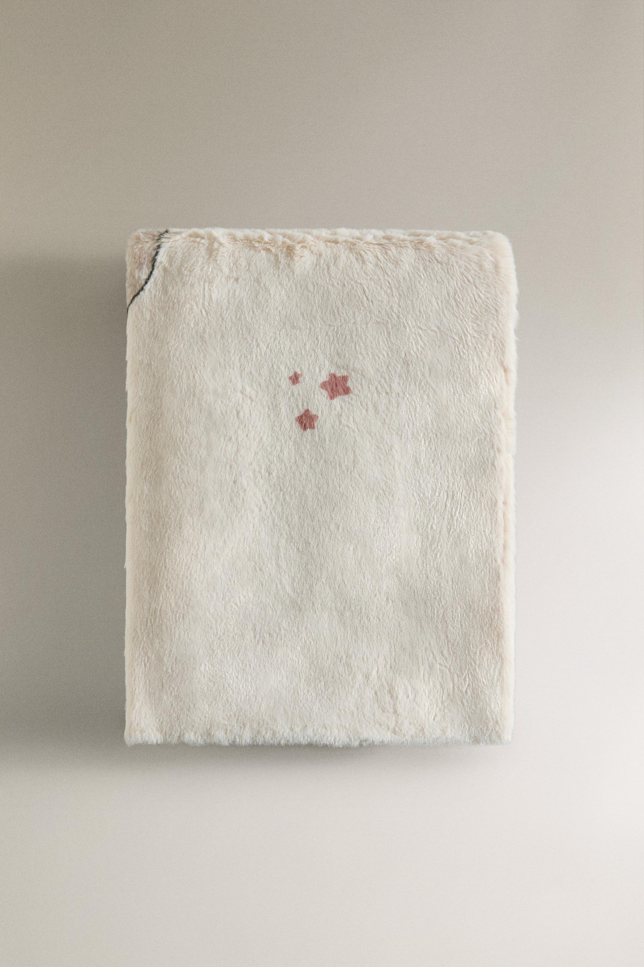 CHILDREN'S SOFT BLANKET SKATING DOG