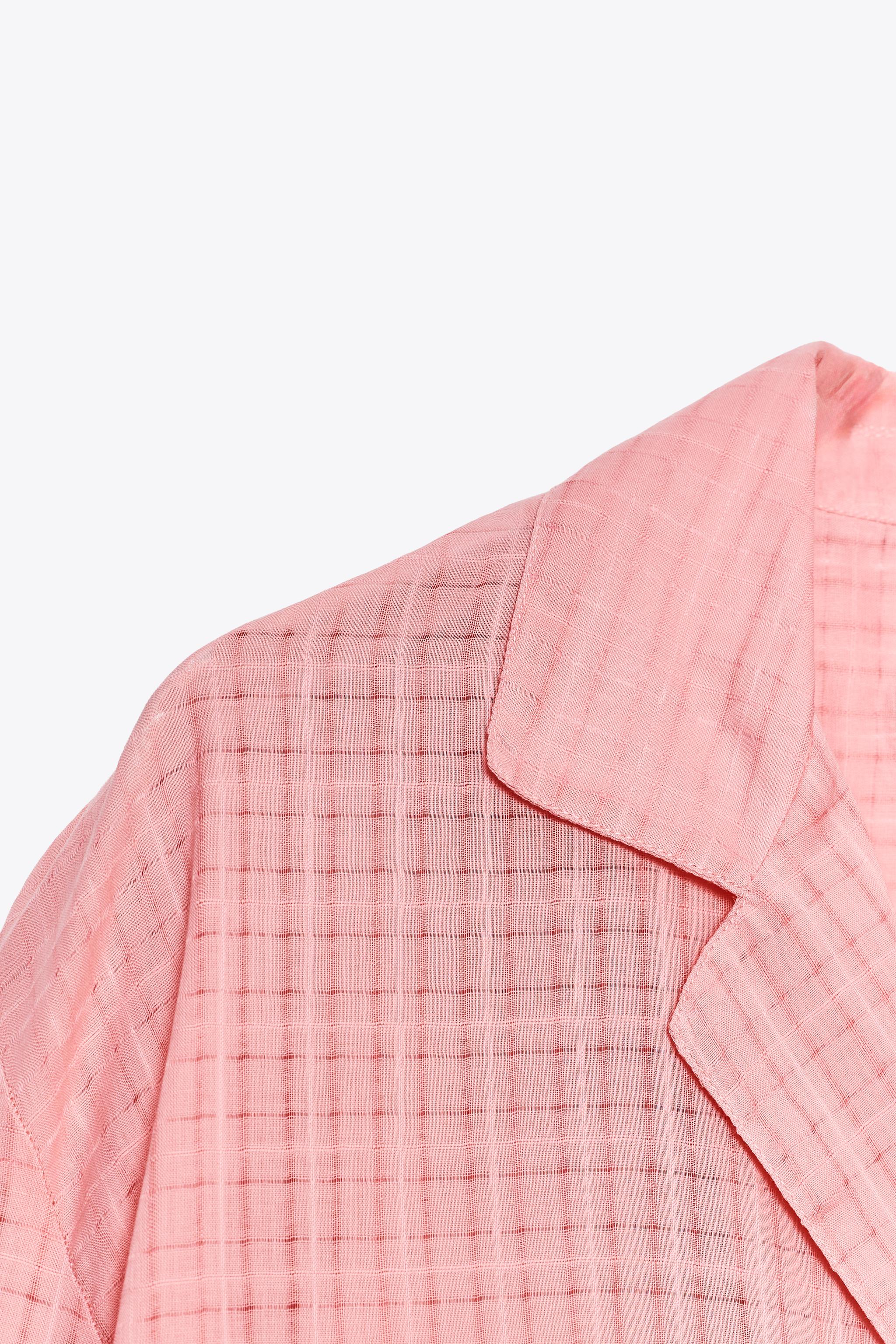 ZW COLLECTION PLAID PAJAMA SHIRT