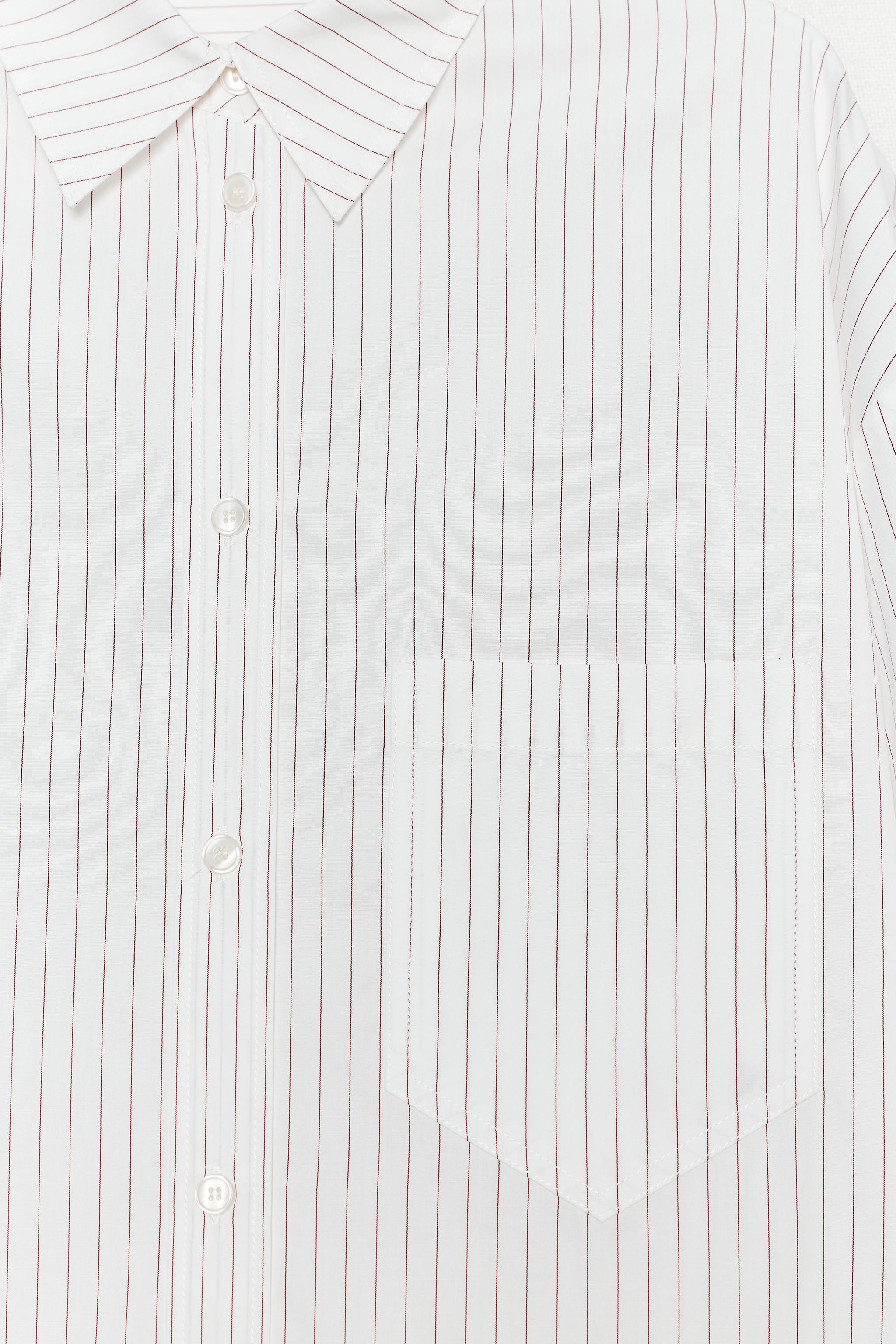 STRIPED PAJAMA SHIRT