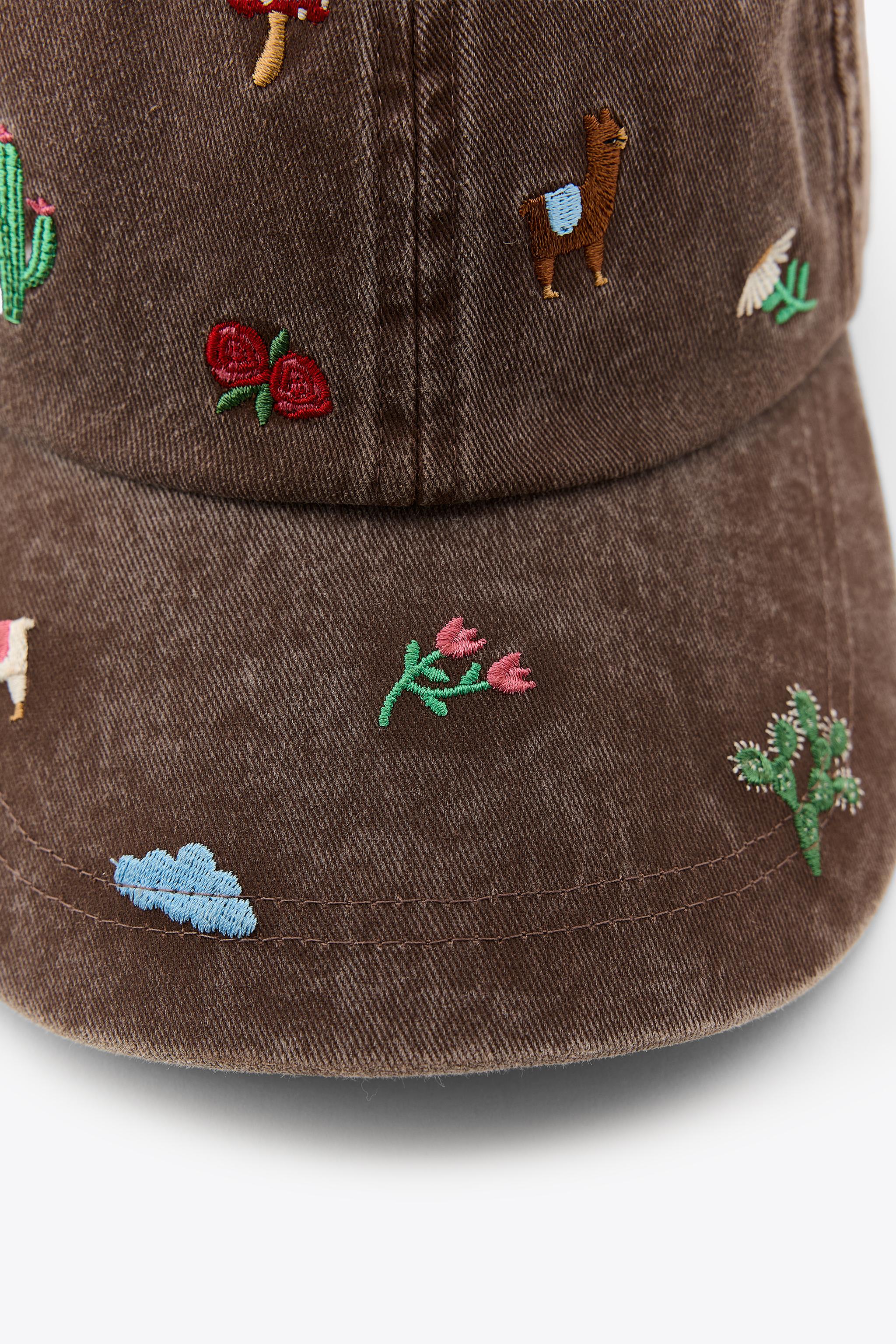EMBROIDERED TWILL CAP