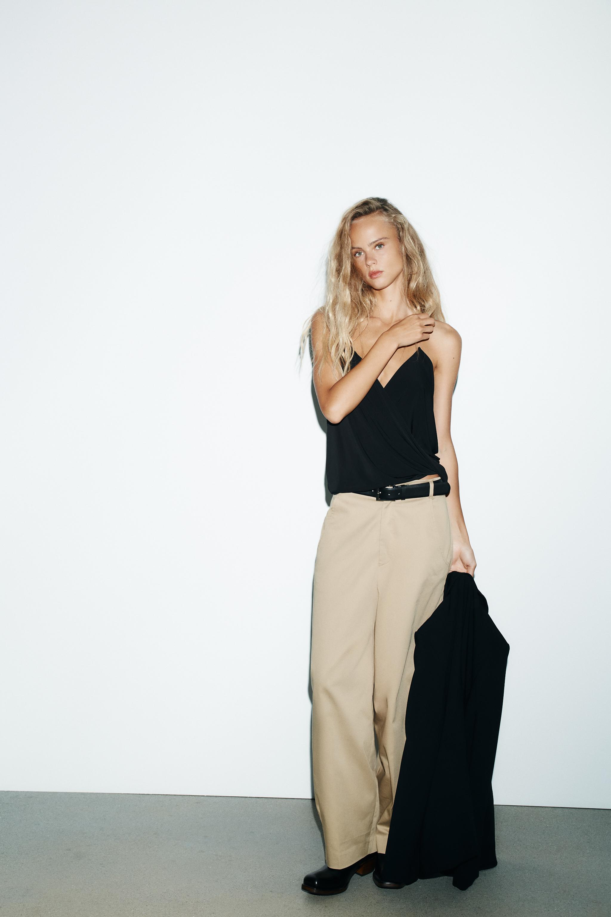 TRANSPARENT STRAP TOP