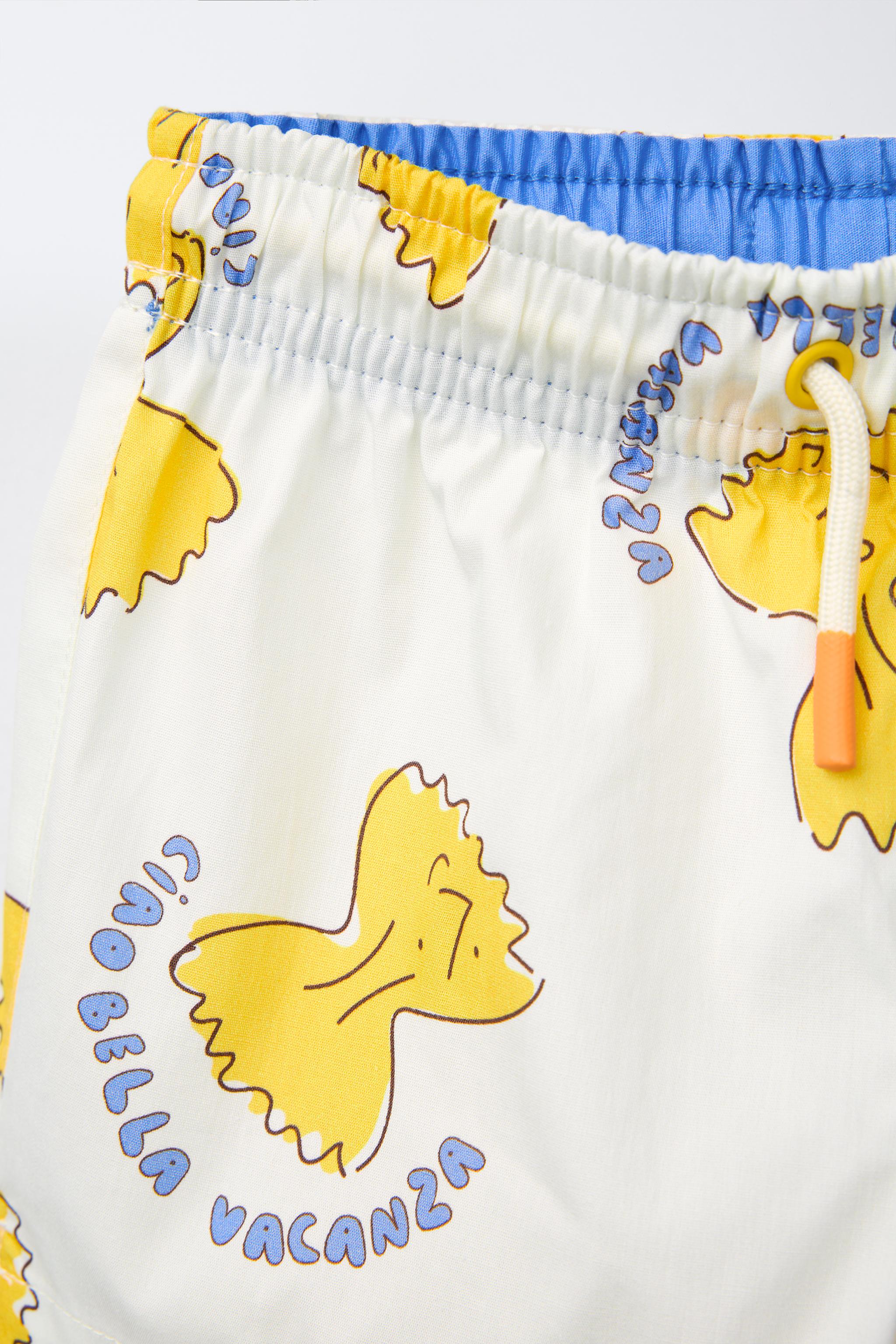 2-6 YEARS/ PRINTED SWIM SHORTS
