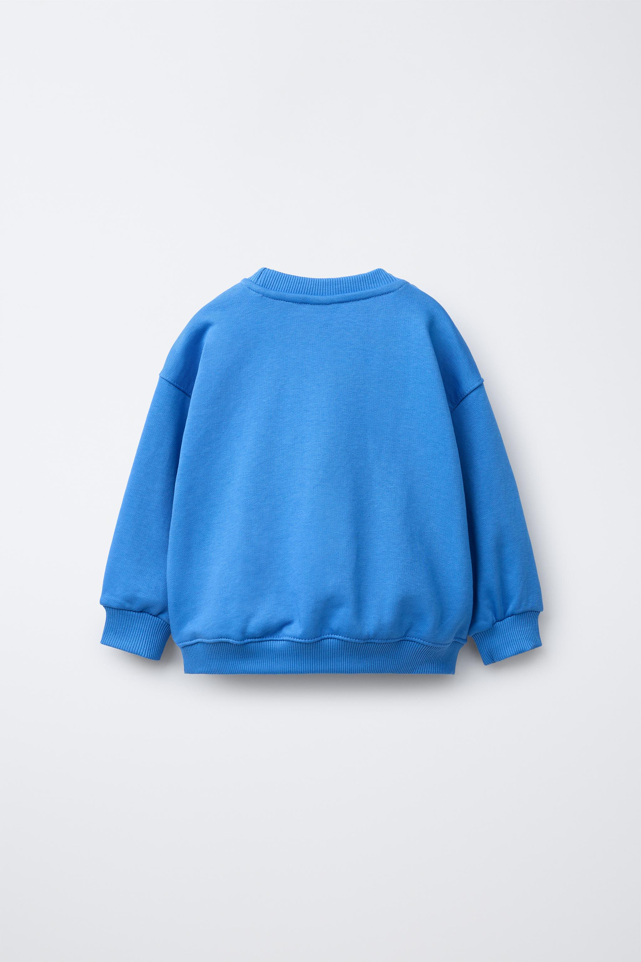 EMBROIDERED TEXT SWEATSHIRT