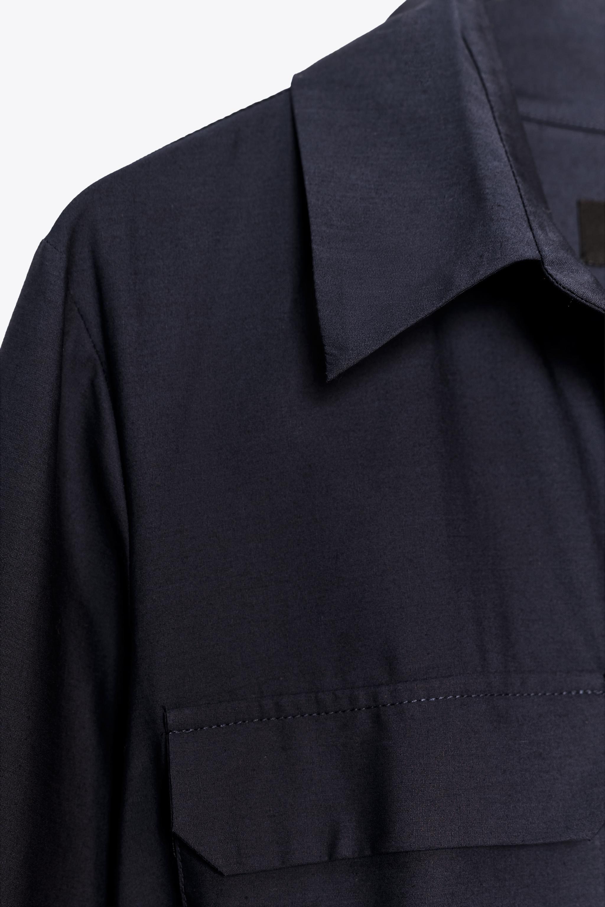 ZW COLLECTION POPLIN SHIRT DRESS