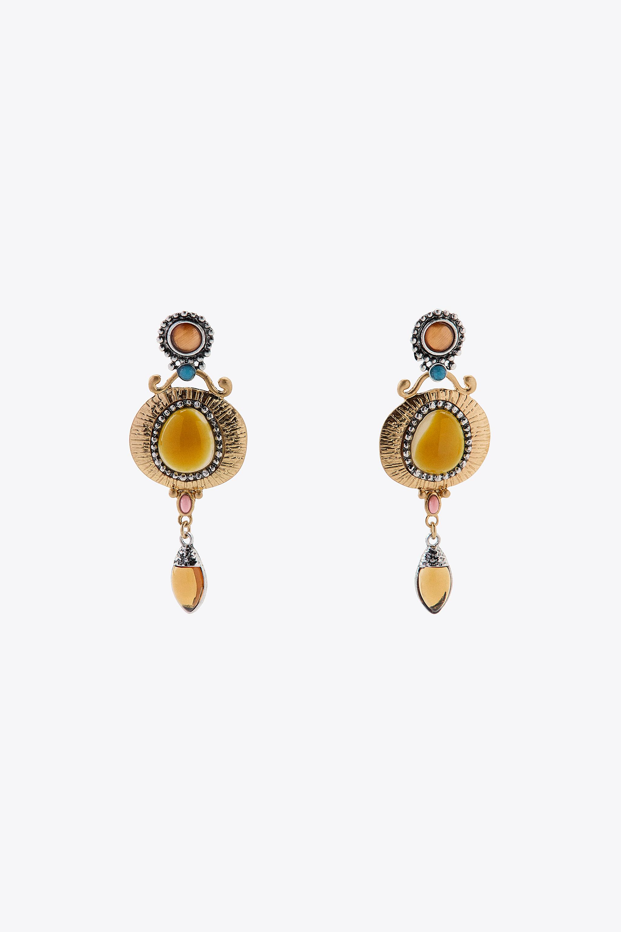 STONE EARRINGS