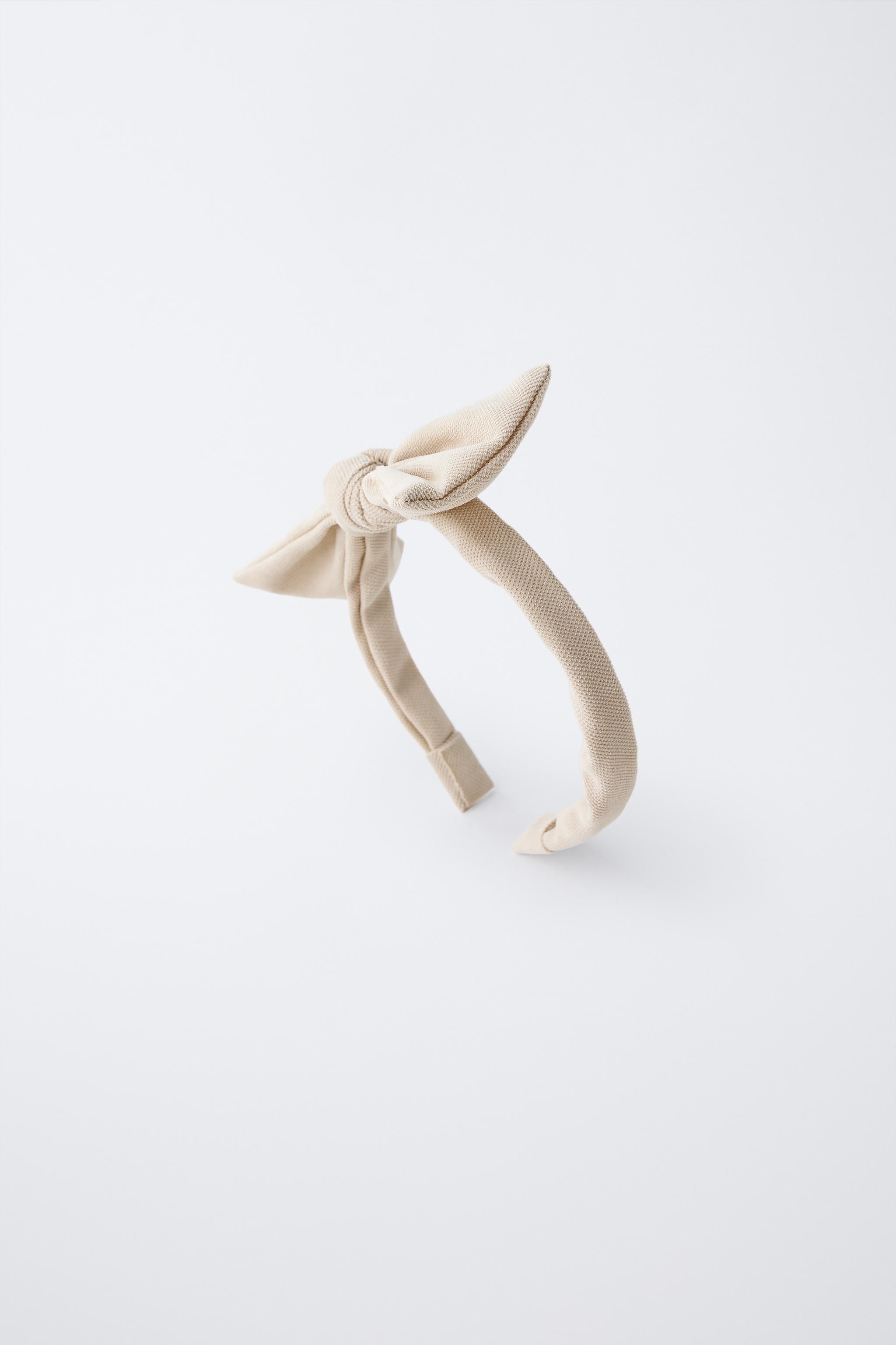 PIQUÉ BOW HEADBAND