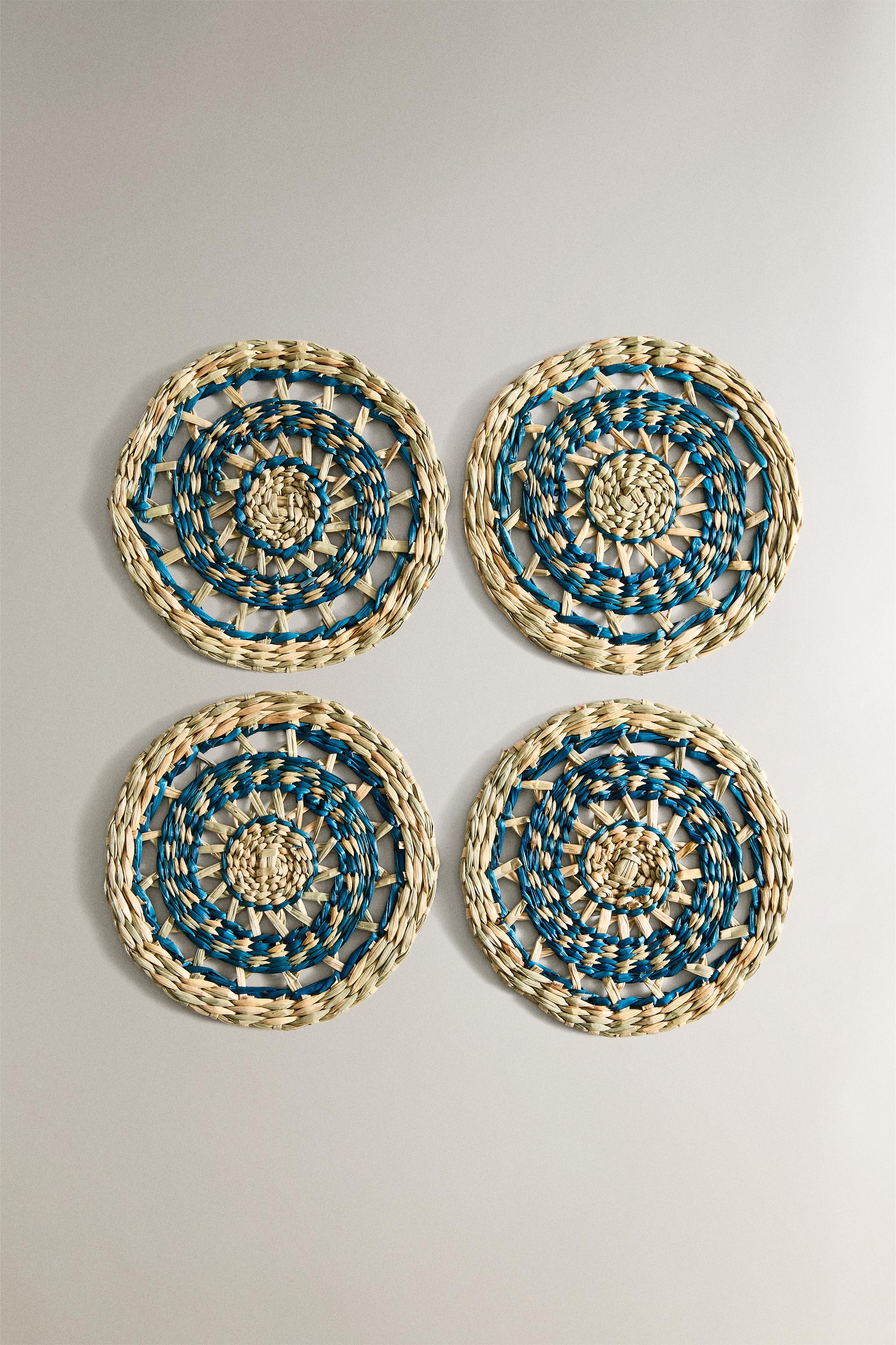 SET OF SEAGRASS COASTERS (SET OF 4)