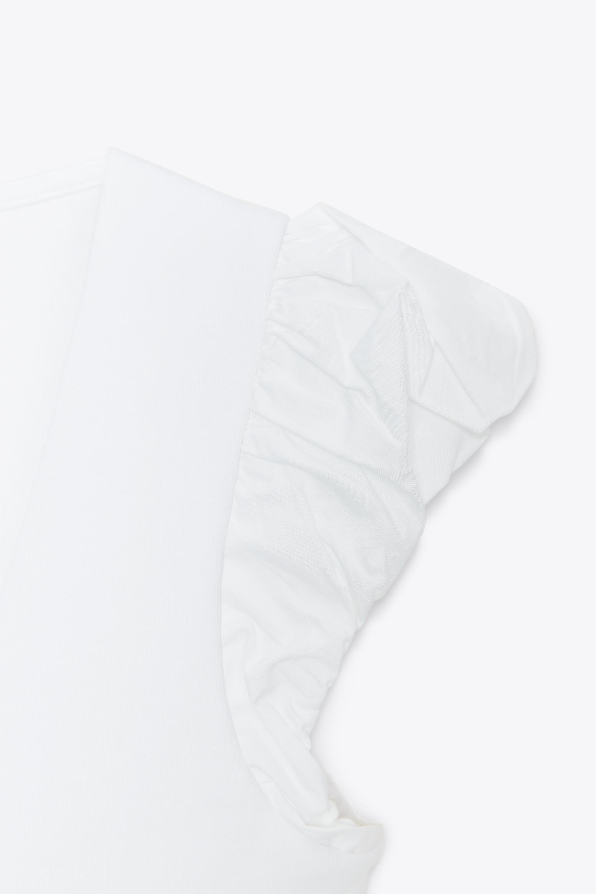 CONTRAST BOW T-SHIRT