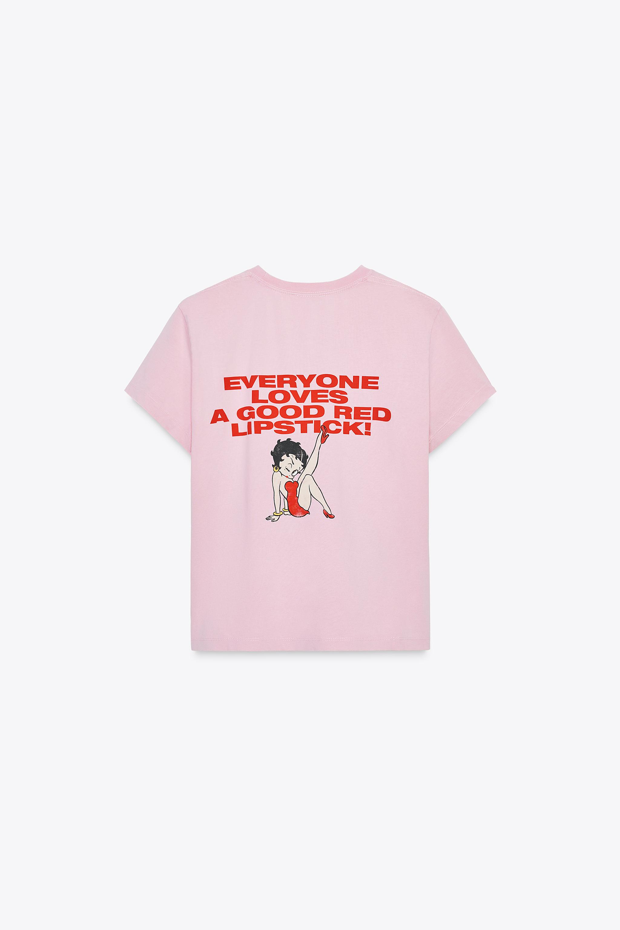 BETTY BOOP® WASHED EFFECT T-SHIRT