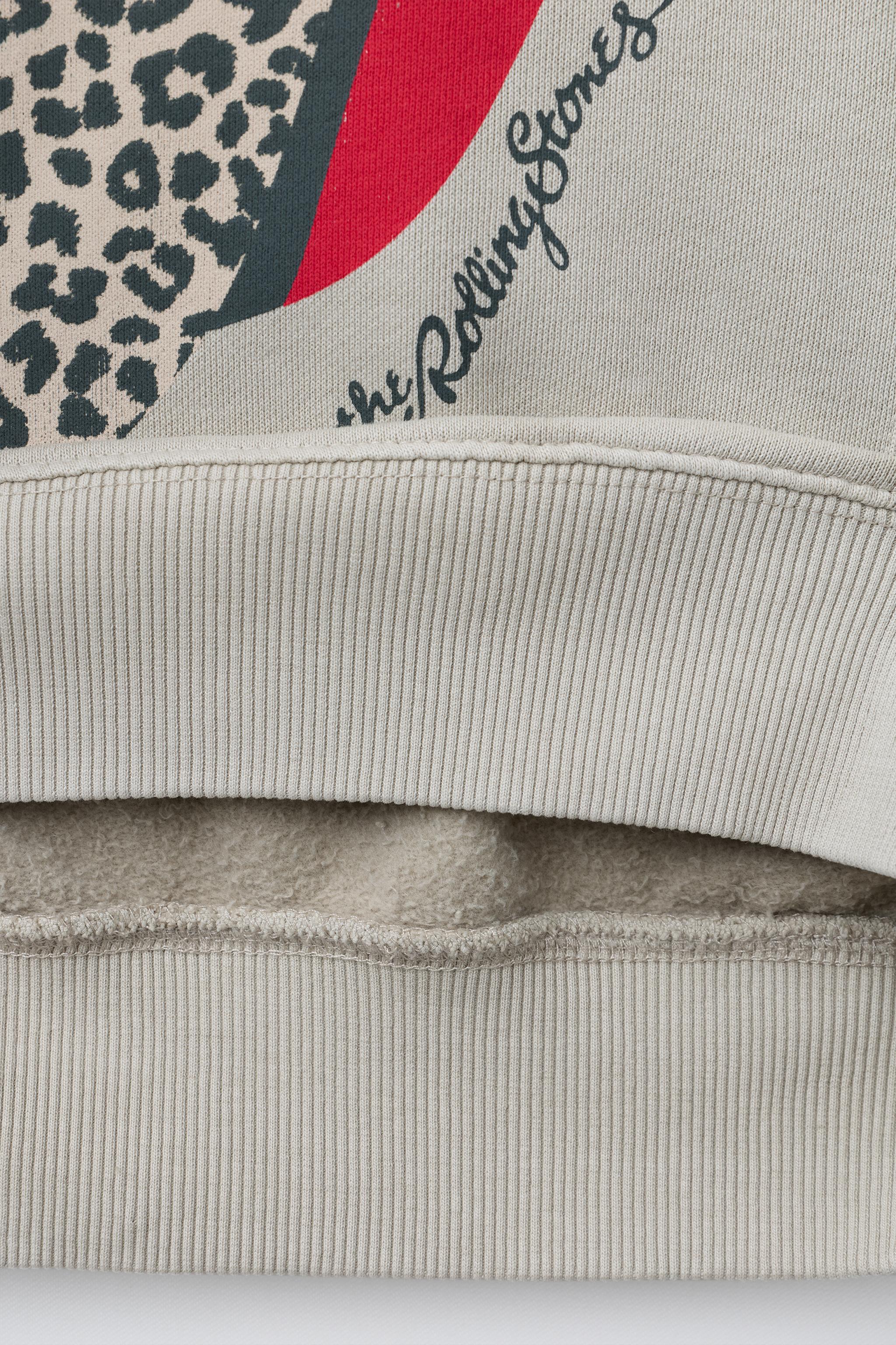 ROLLING STONES © PRINTED SWEATSHIRT