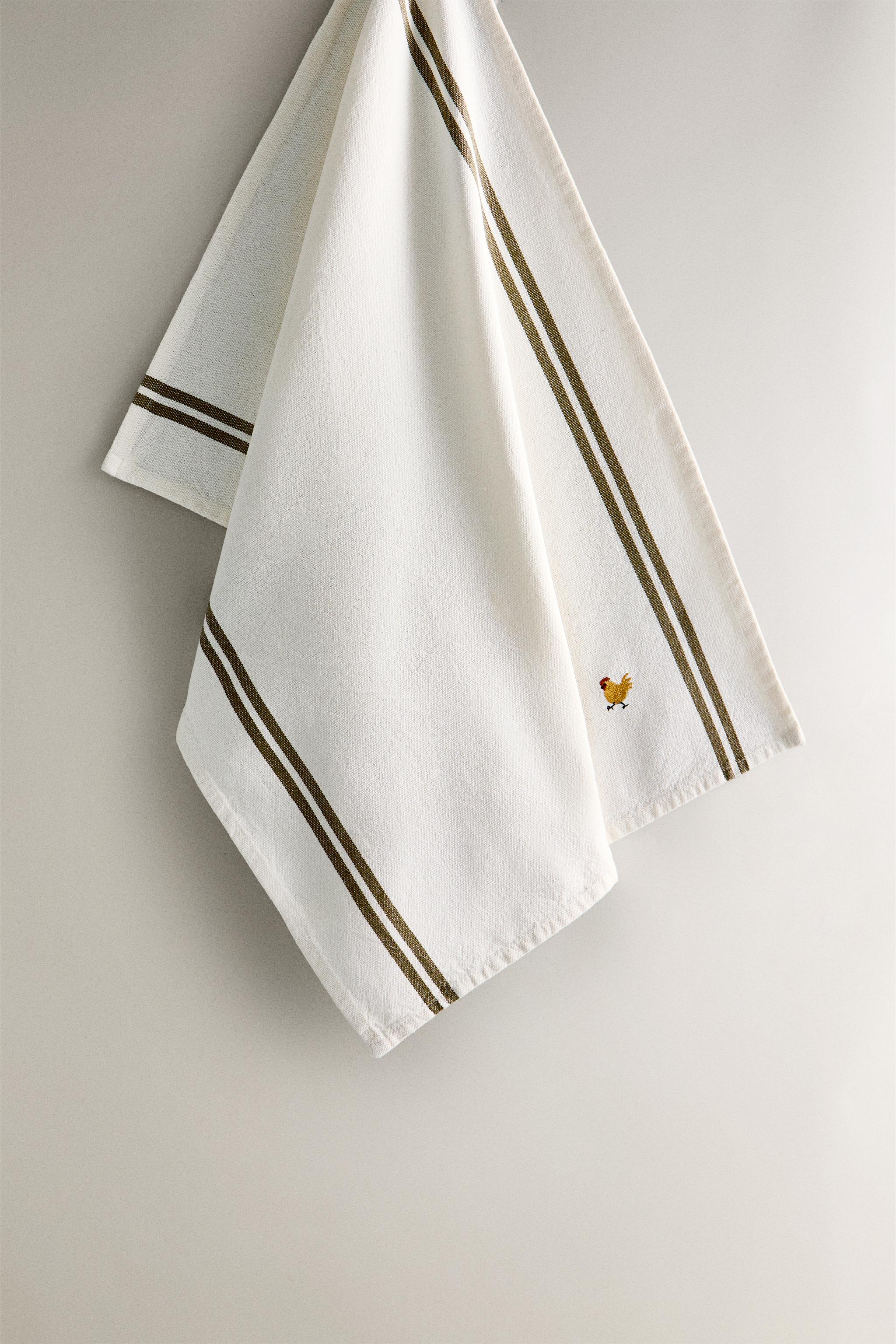 EMBROIDERED KITCHEN TOWEL