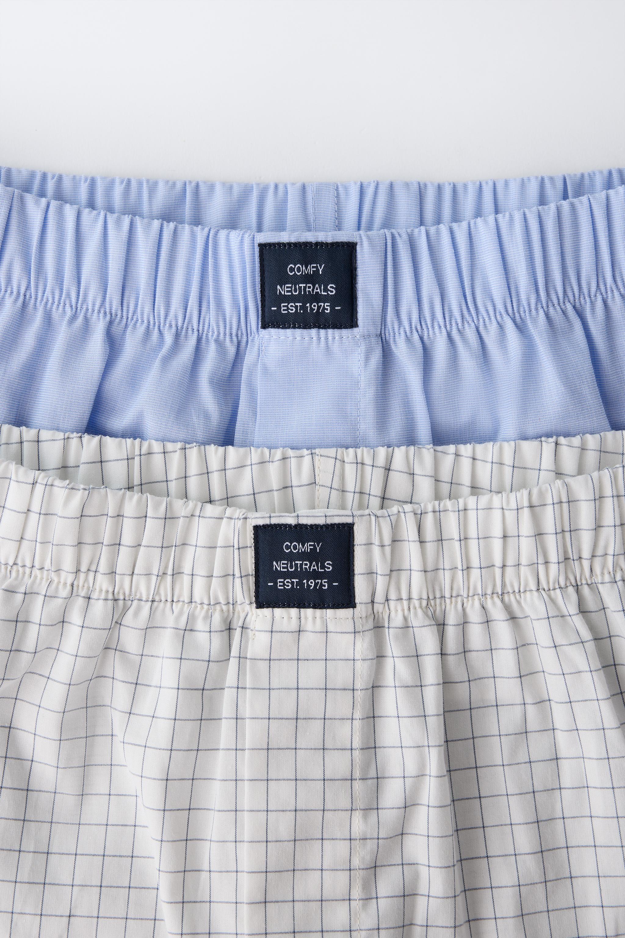 AGE 8-14/ TWO-PACK OF POPLIN BOXERS