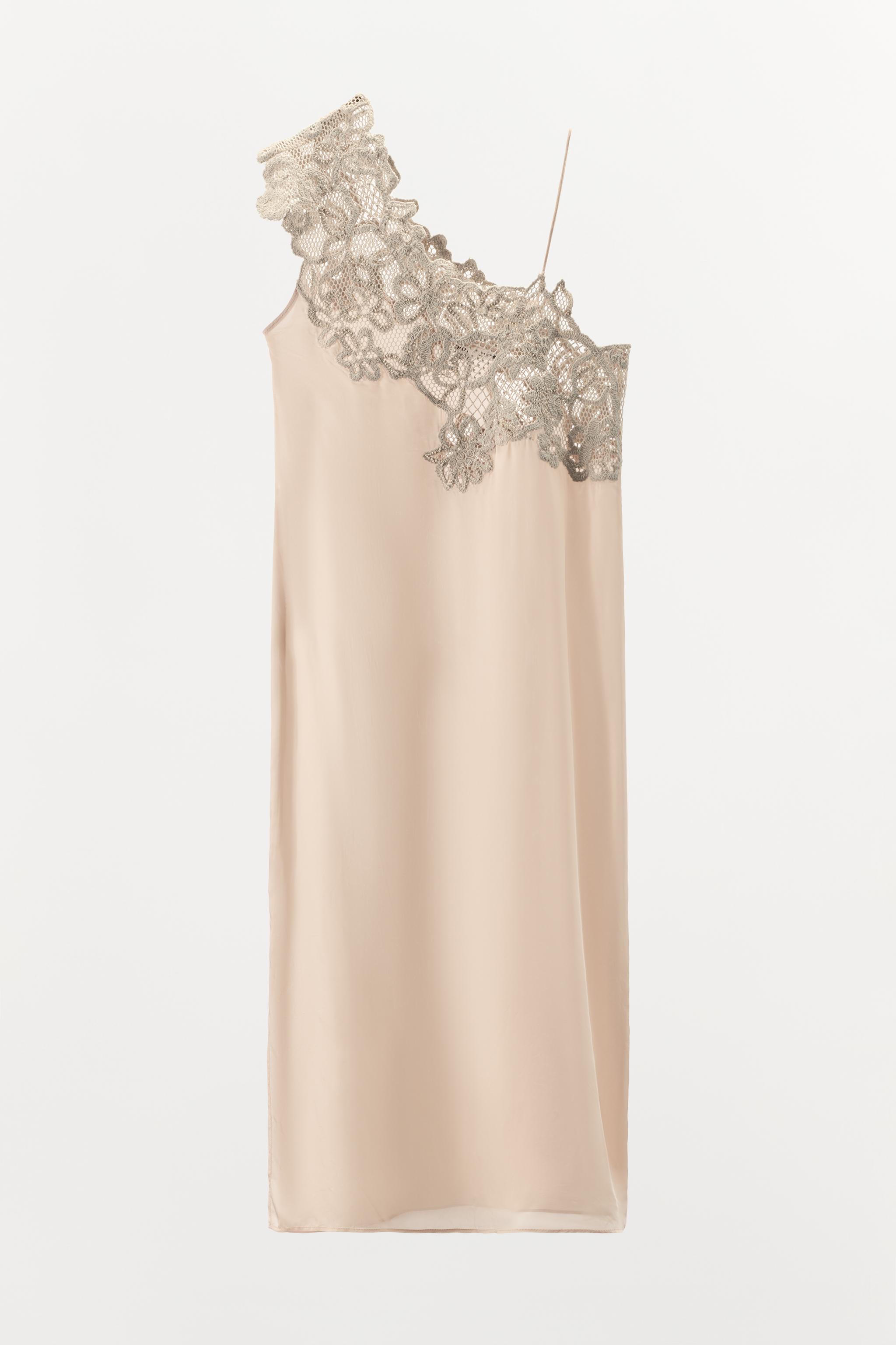 LIMITED EDITION ASYMMETRIC CROCHET DRESS