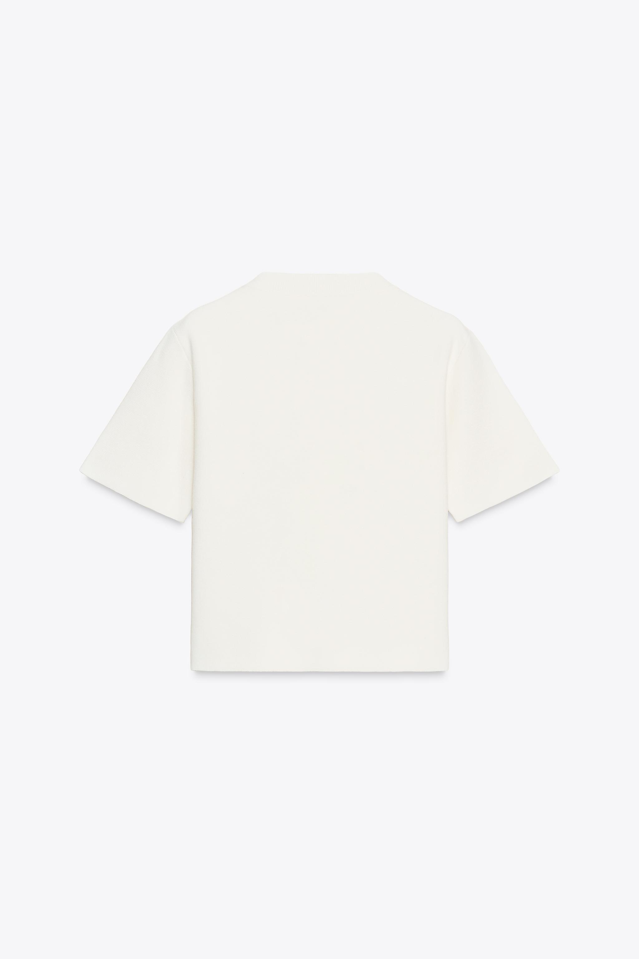 SHORT SLEEVE KNIT CARDIGAN