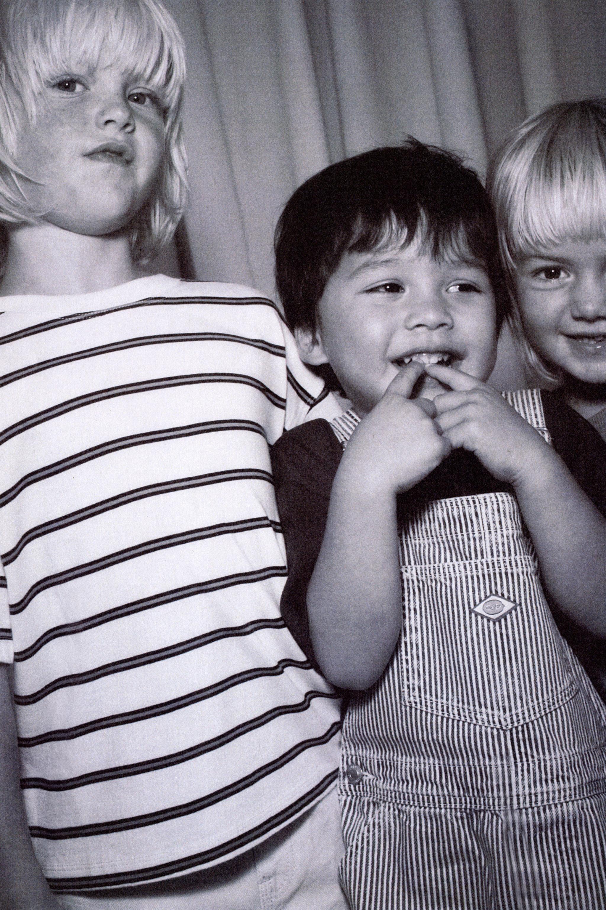 STRIPED TWILL OVERALL SHORTS