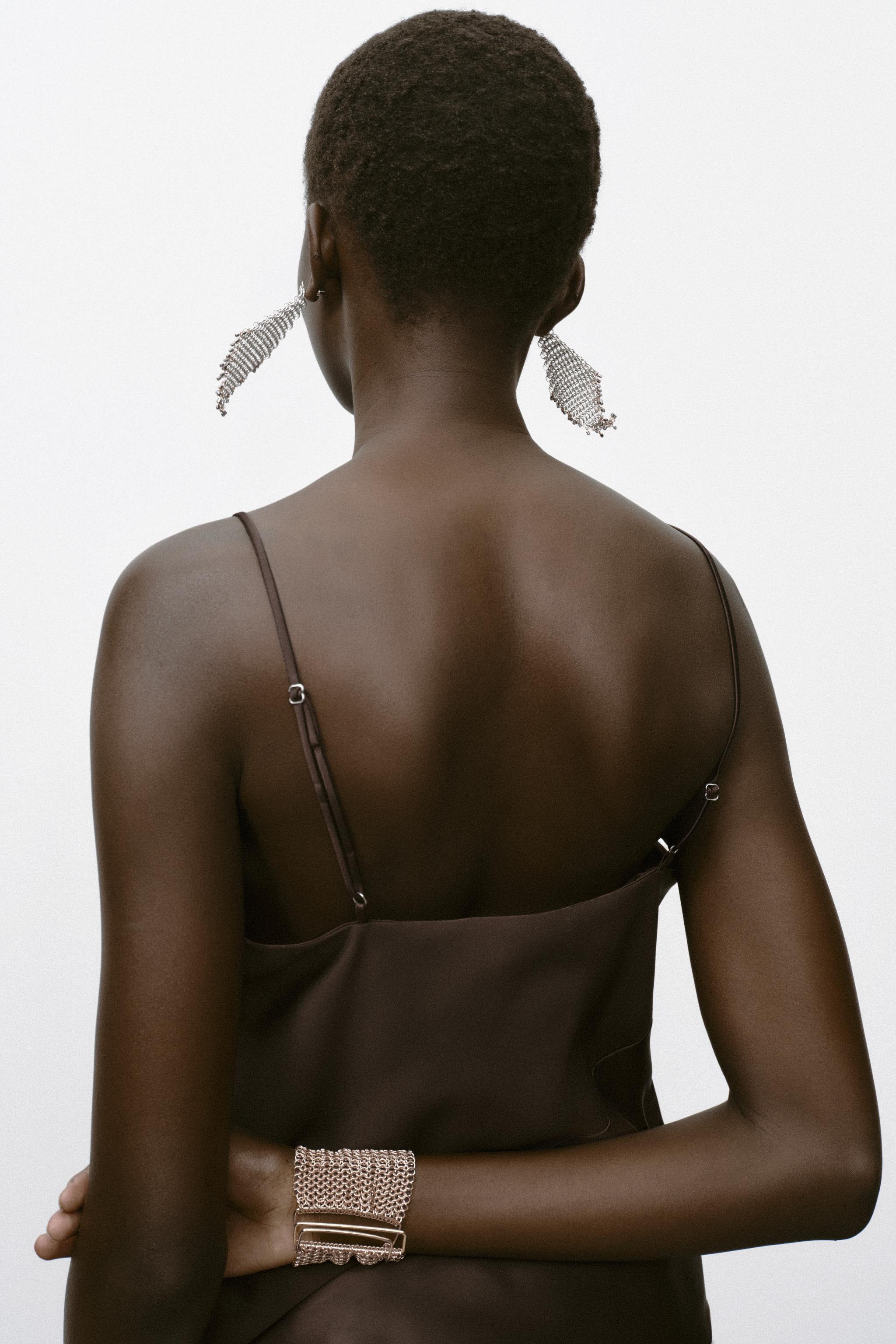 SATIN TRIM CAMISOLE TOP