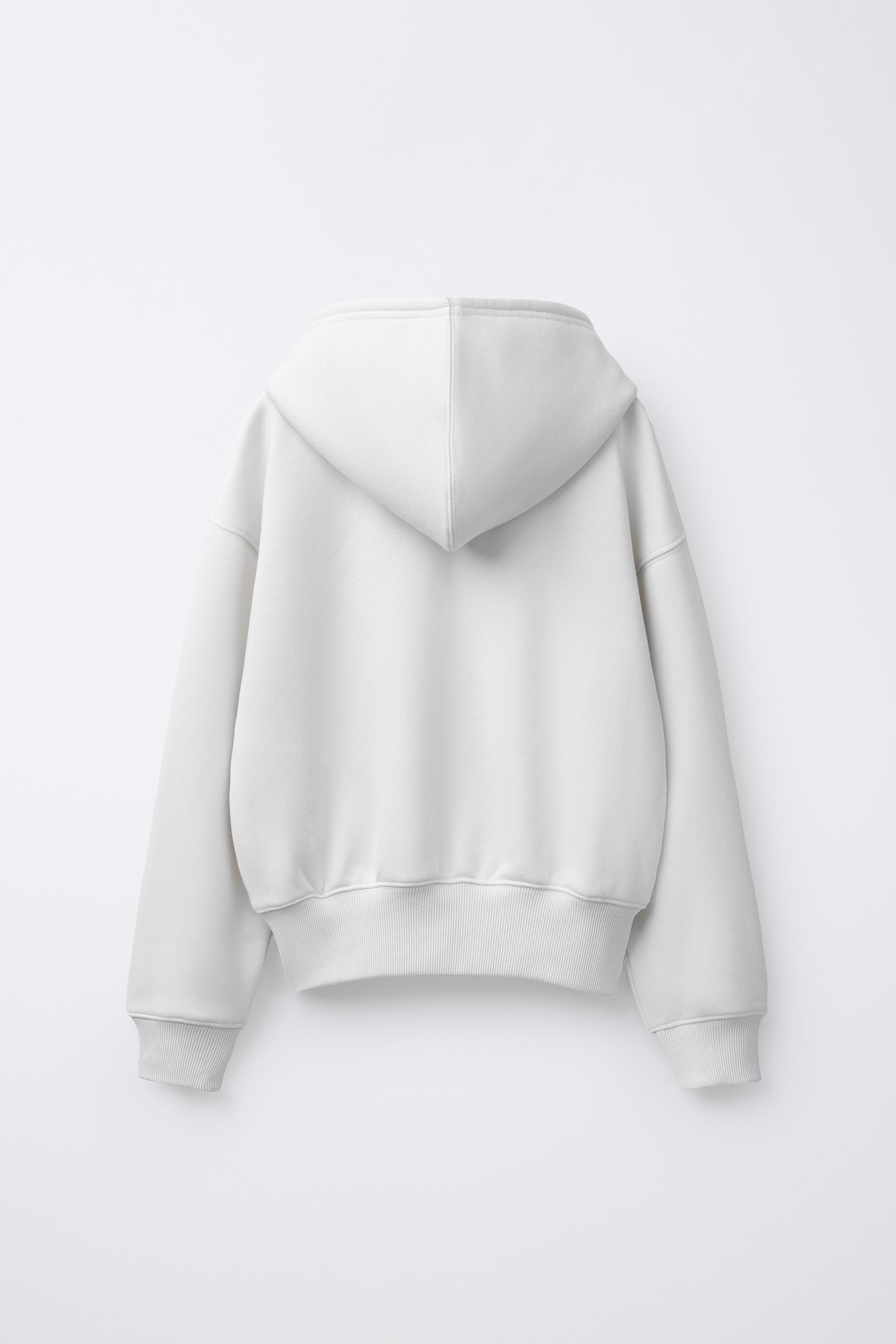 TEXT HOODIE SWEATSHIRT