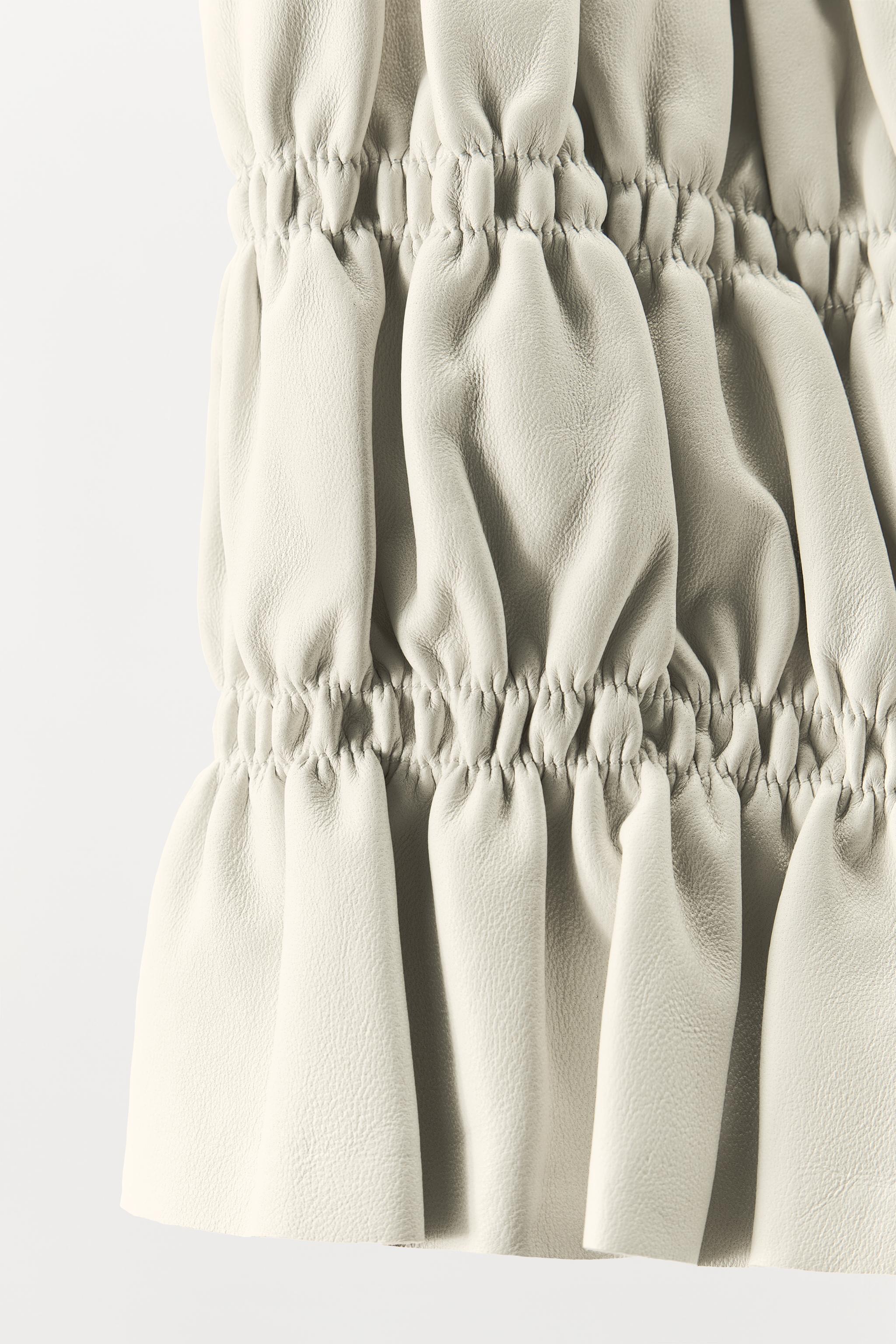 LIMITED EDITION 100% LEATHER HALTER TOP