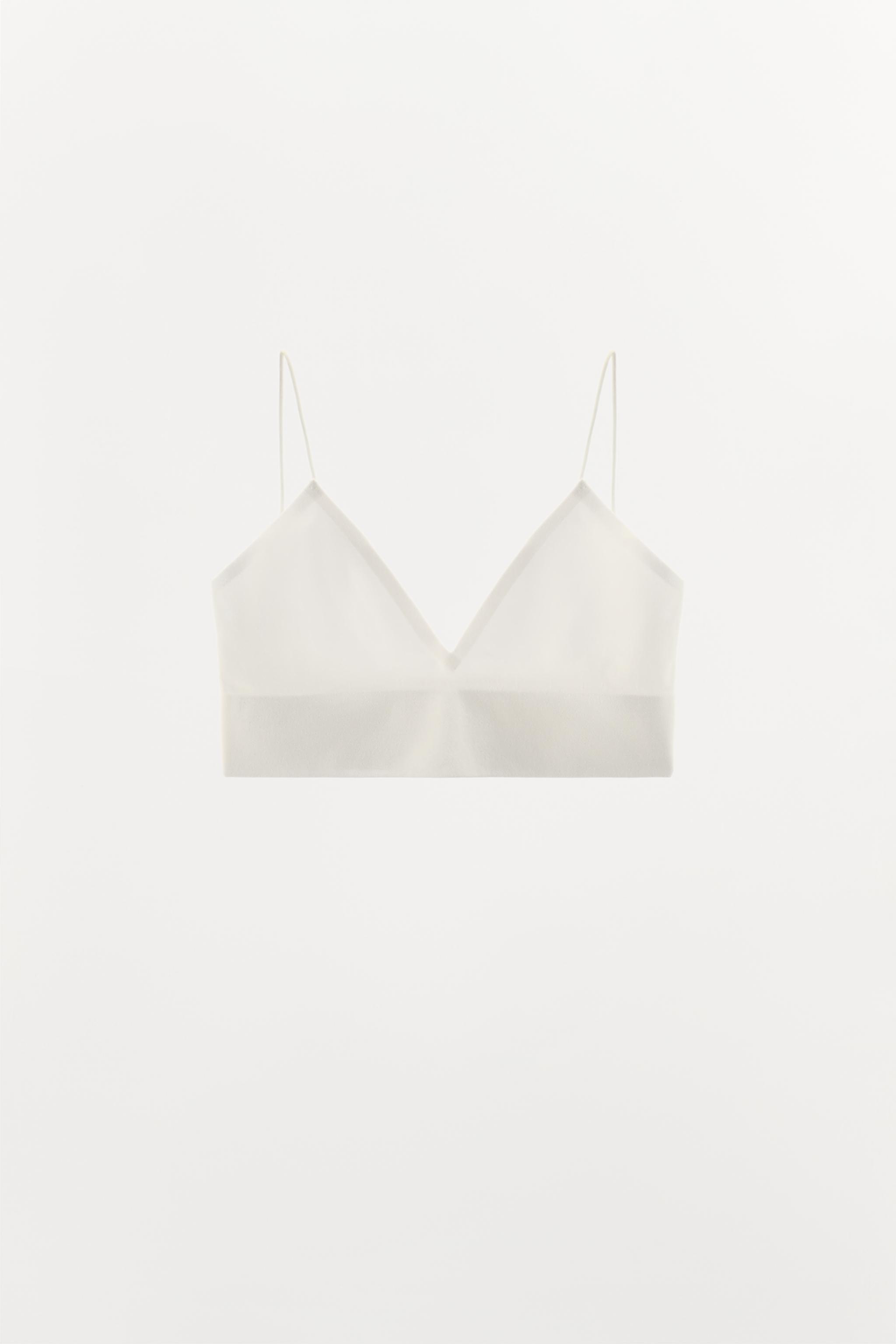SEAMLESS TRIANGLE BRALETTE