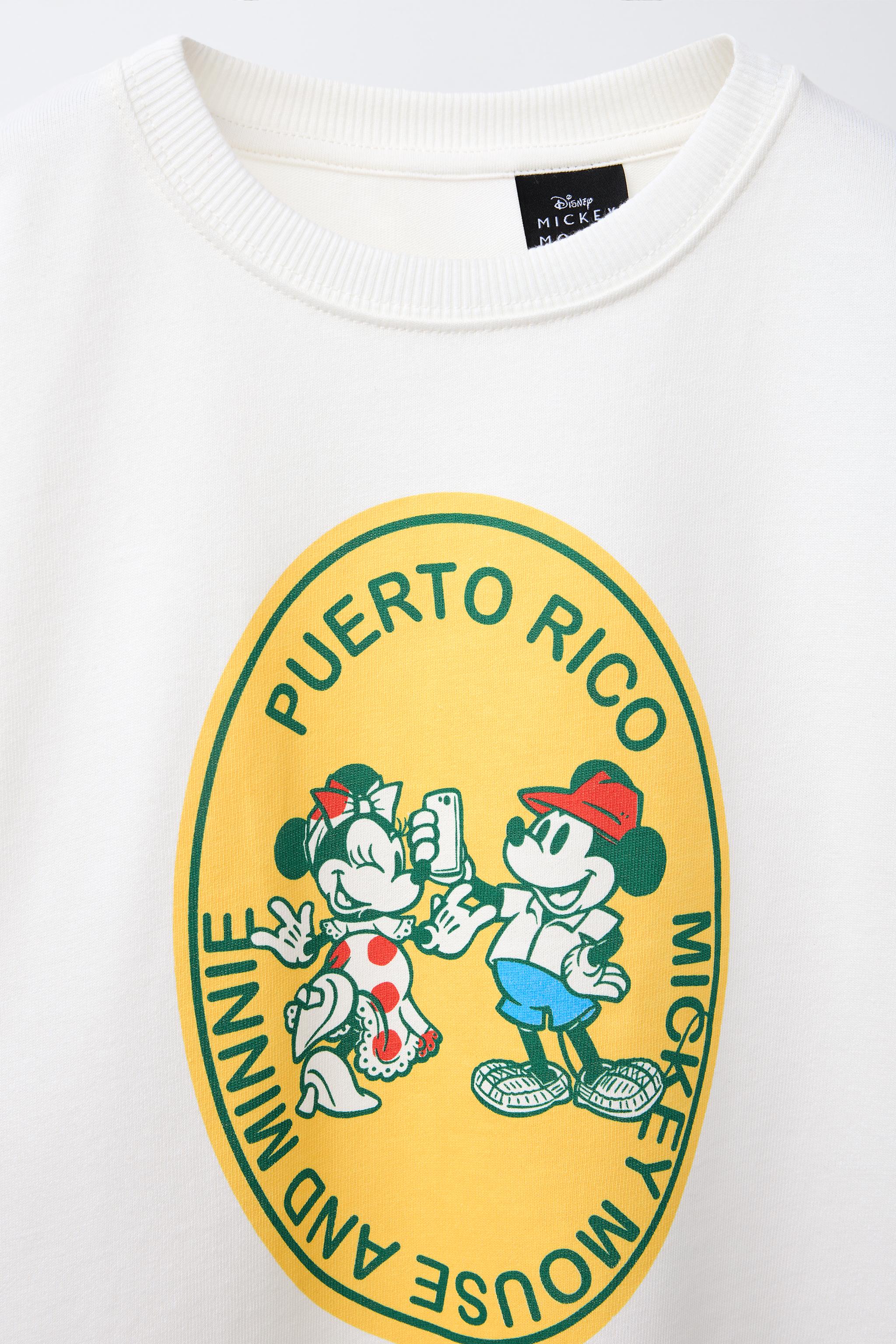 MICKEY AND MINNIE MOUSE © DISNEY PRINT T-SHIRT