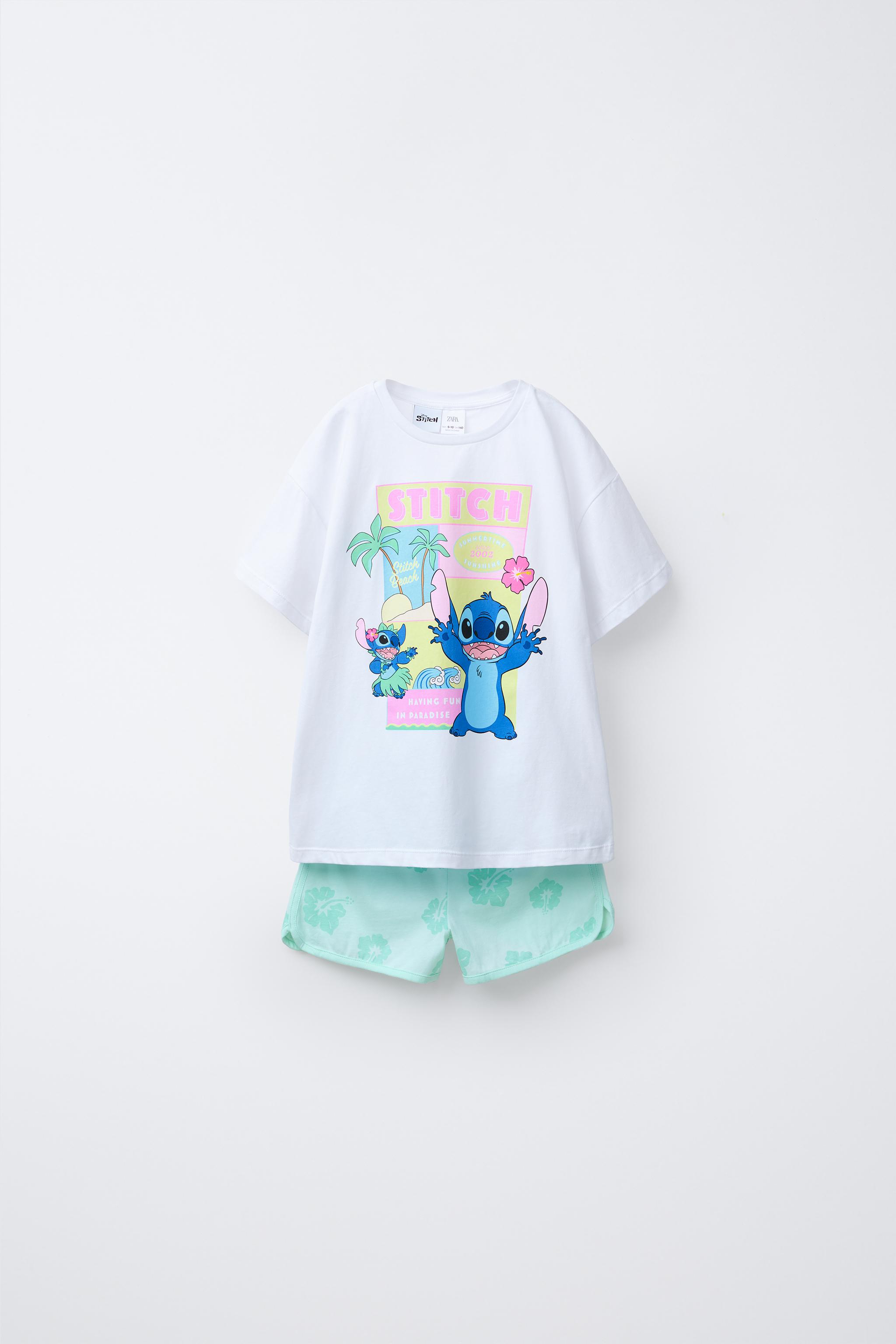 6-14 YEARS/ LILO & STITCH © DISNEY PRINTED PAJAMAS
