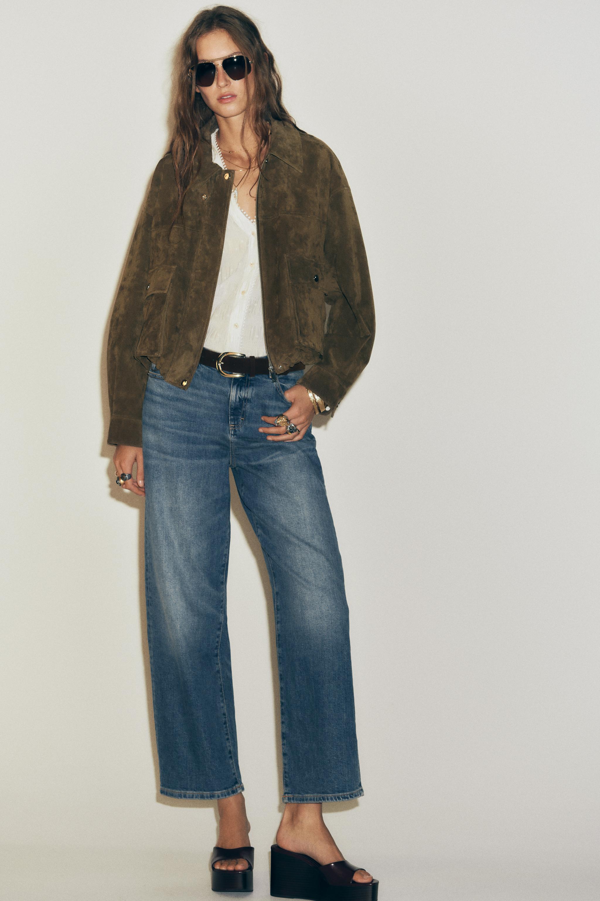 Z1975 MID-RISE STRAIGHT LOOSE JEANS