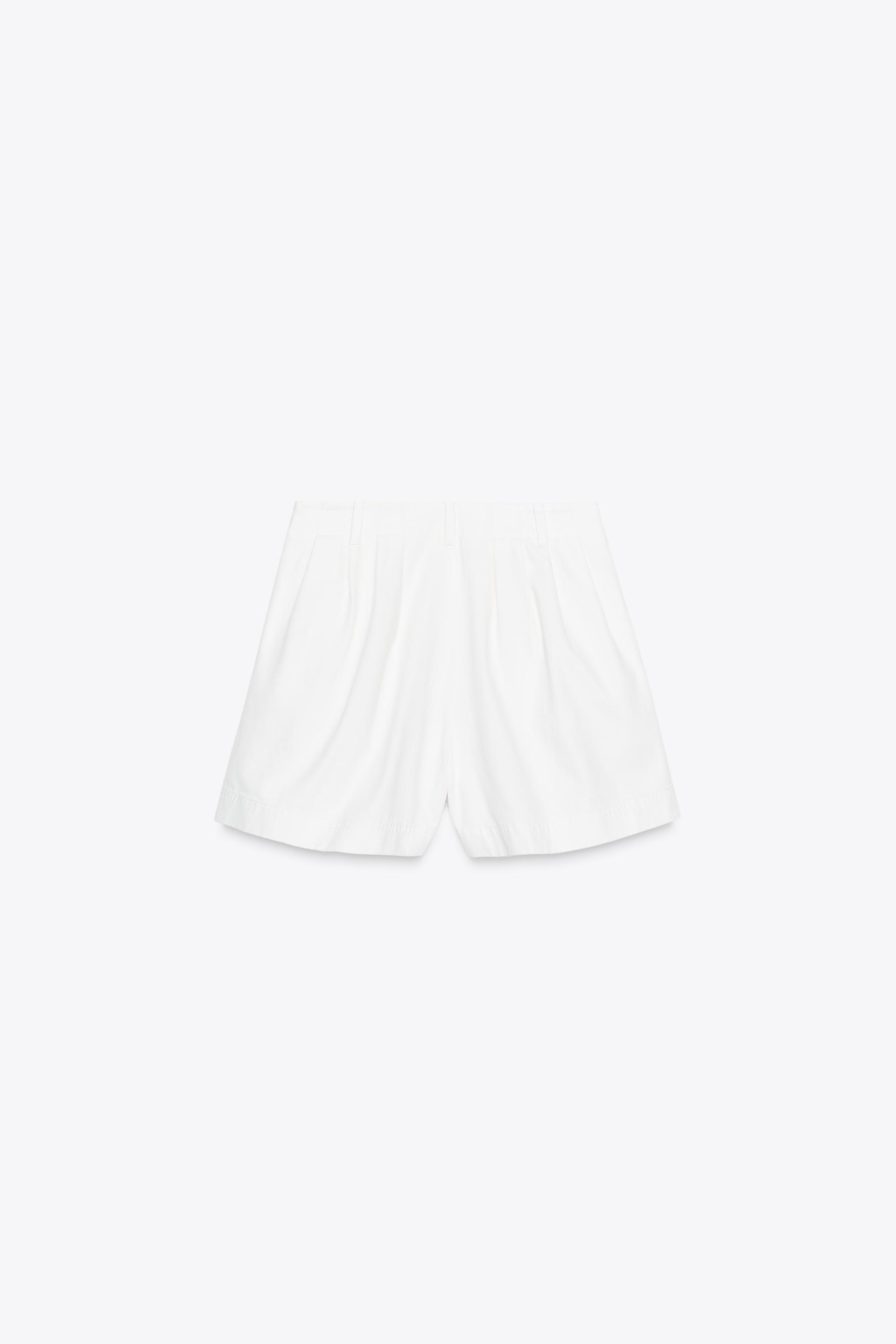 ZW COLLECTION PLEATED BERMUDA SHORTS