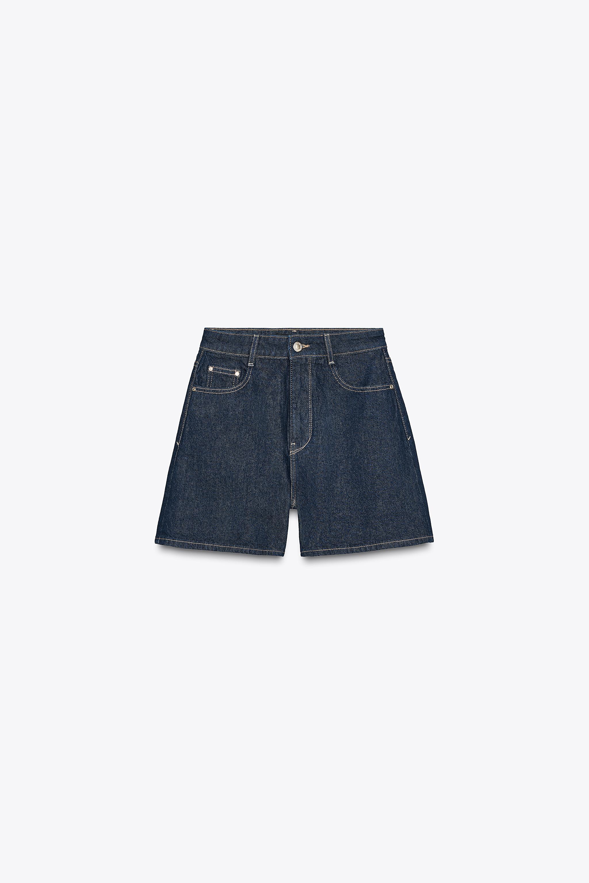 Z1975 HIGH-WAISTED MOM FIT SHORTS
