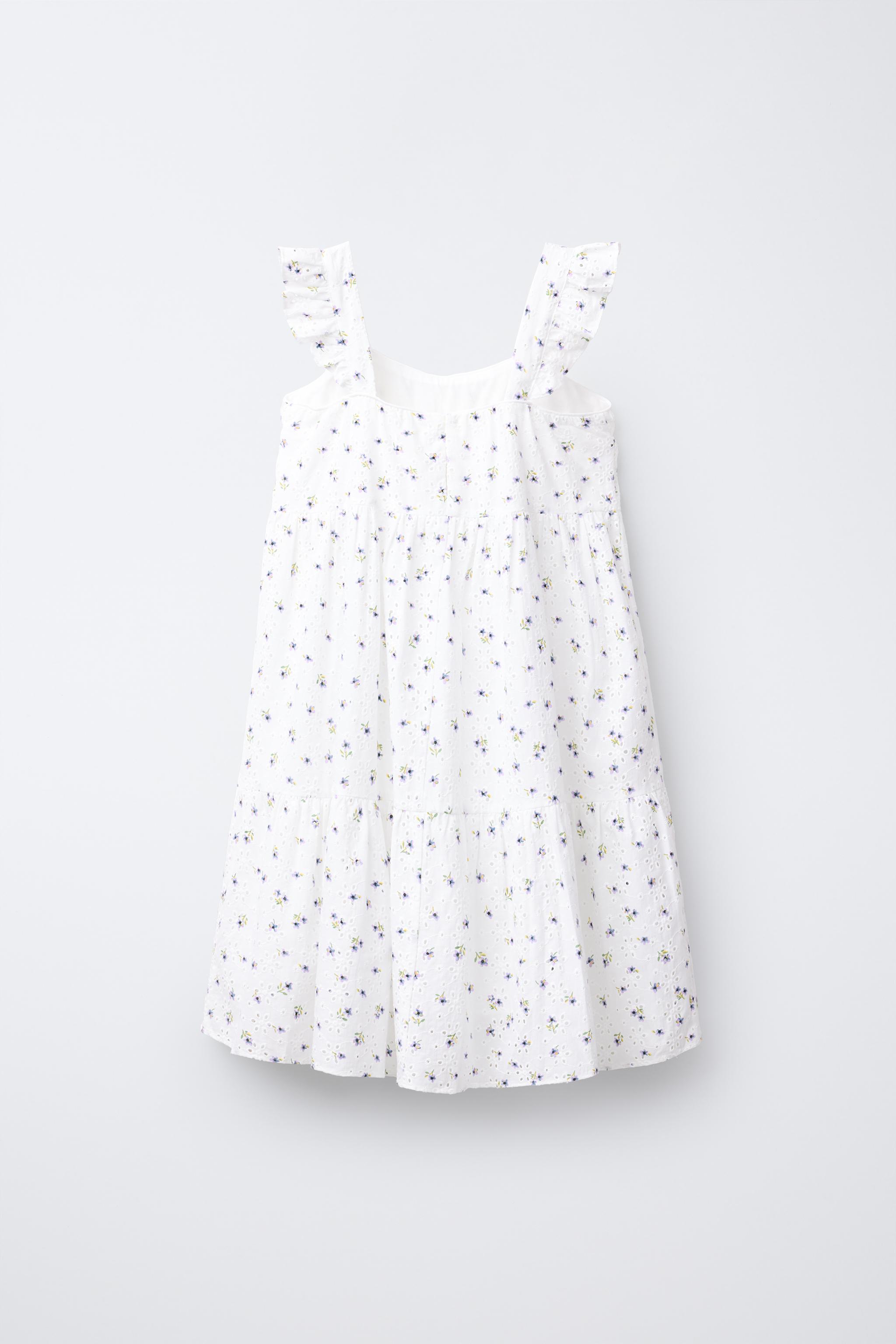 EMBROIDERED FLORAL DRESS