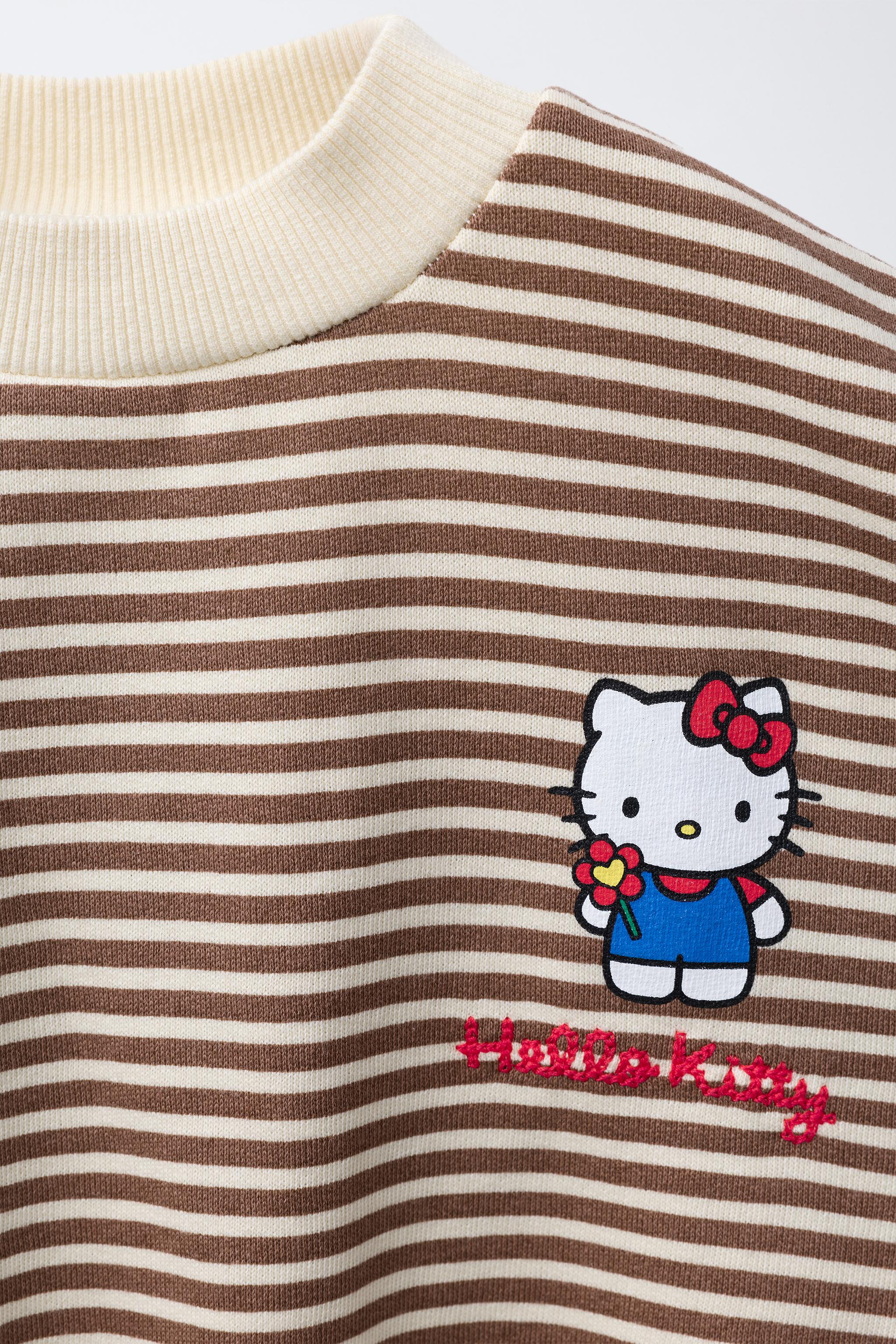 STRIPED HELLO KITTY © SANRIO SWEATSHIRT