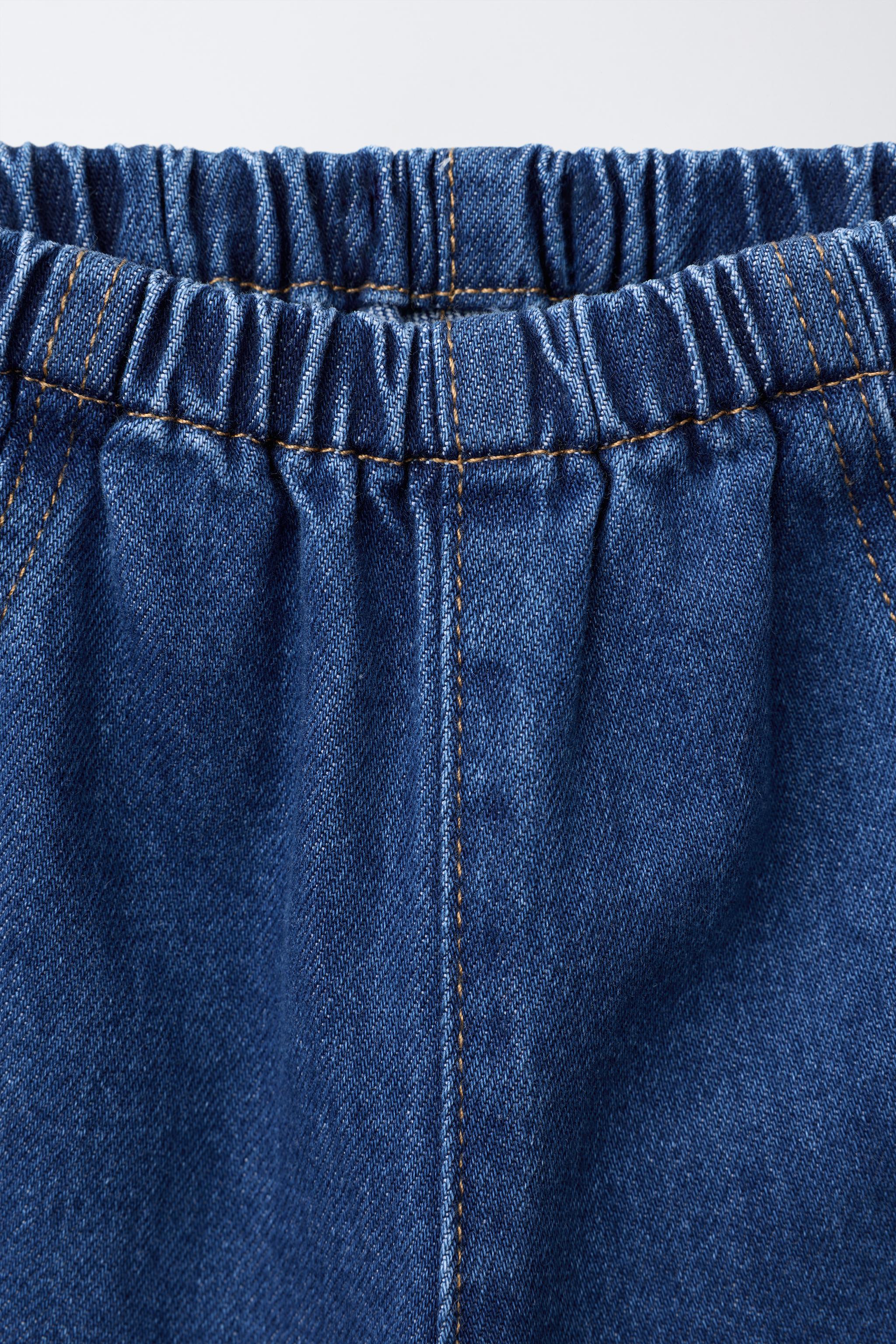 DENIM POCKET PANTS