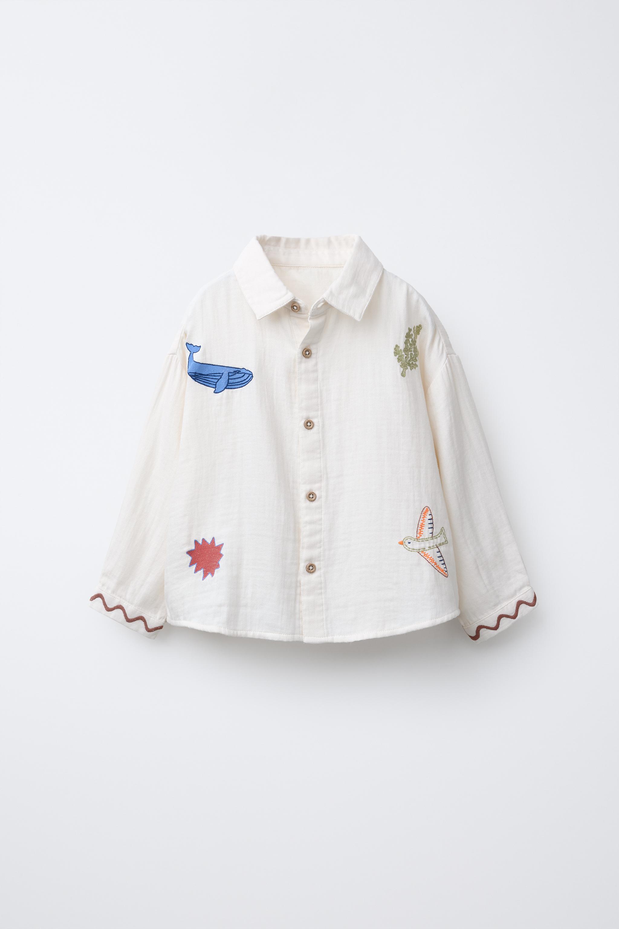 EMBROIDERED SHIRT