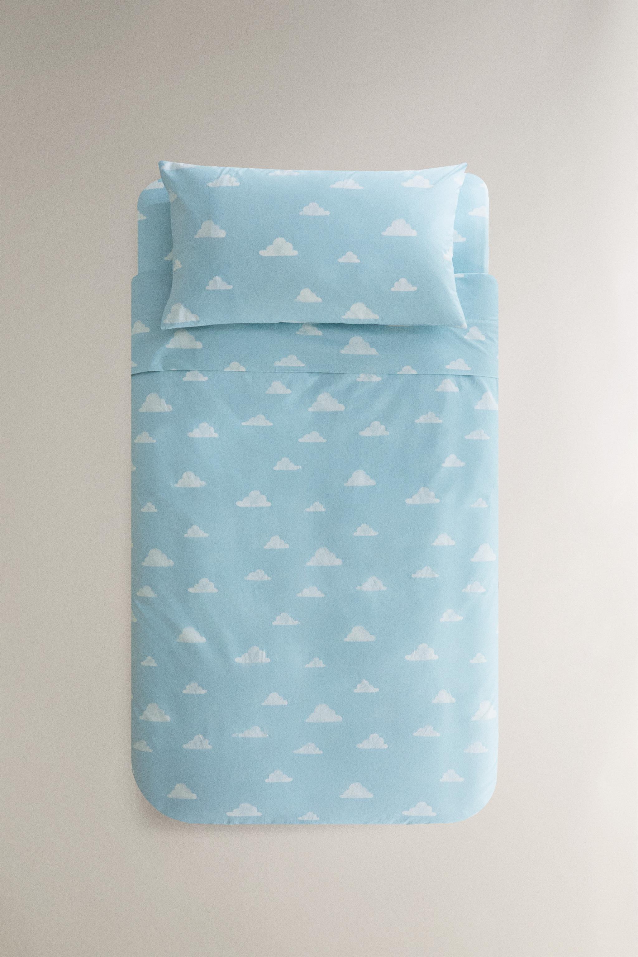 CHILDREN'S CLOUD PRINT DUVET COVER