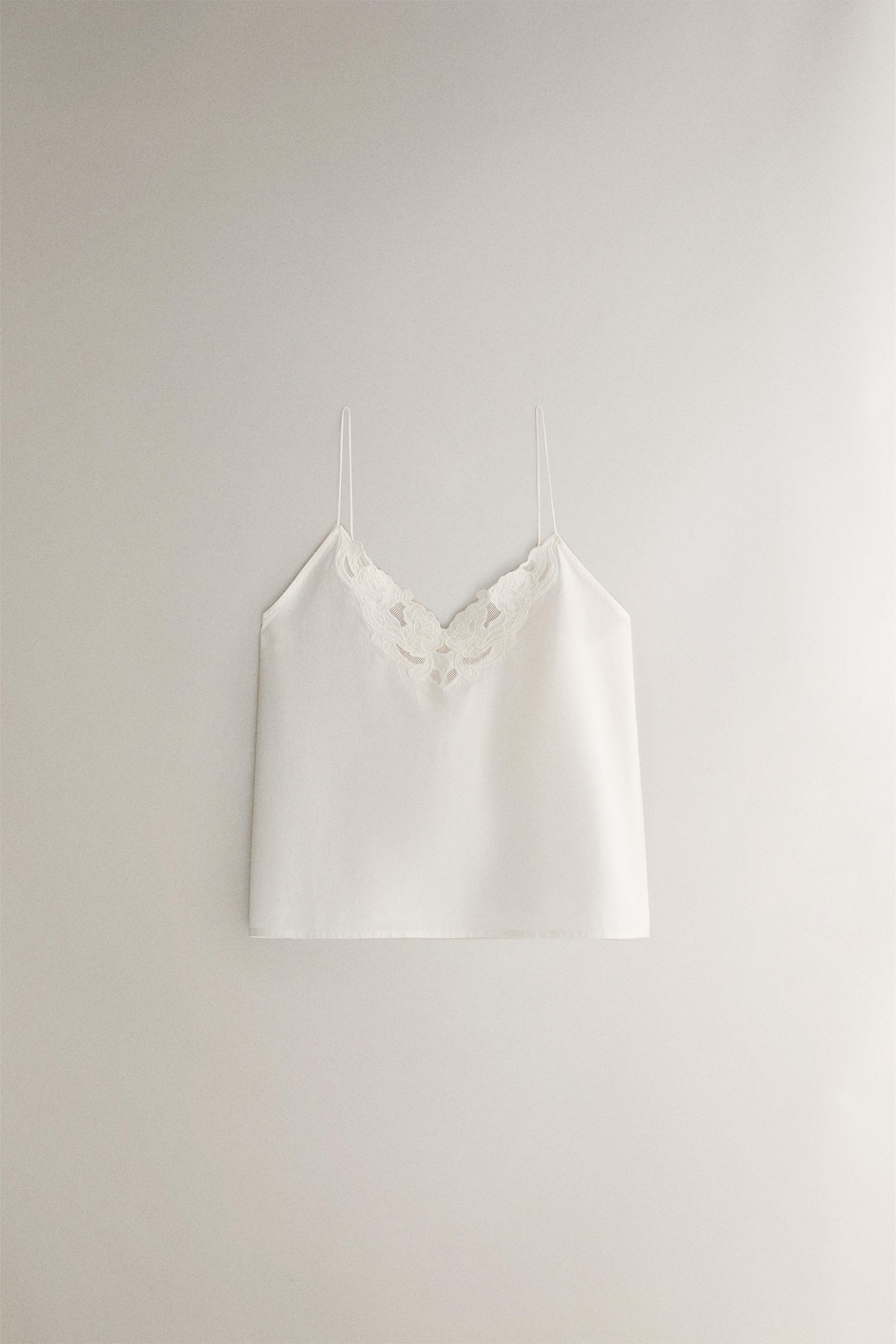 COTTON TOP WITH EMBROIDERY