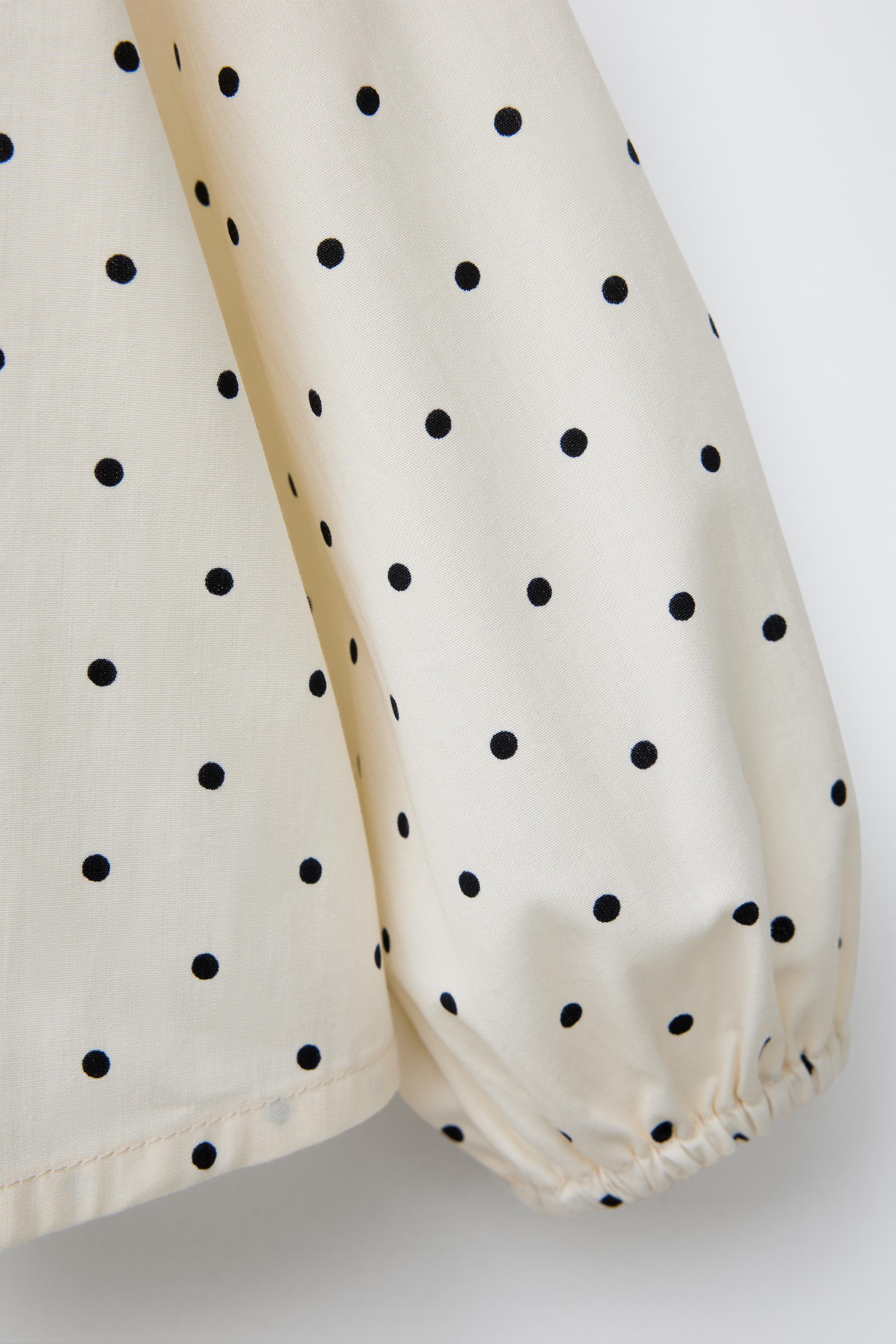 POLKA DOT BLOUSE