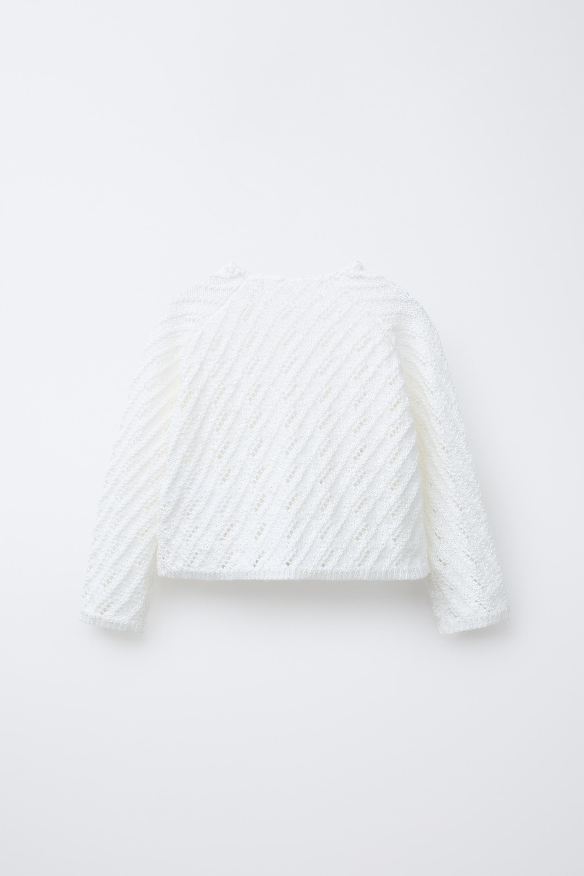 TEXTURED KNIT CARDIGAN