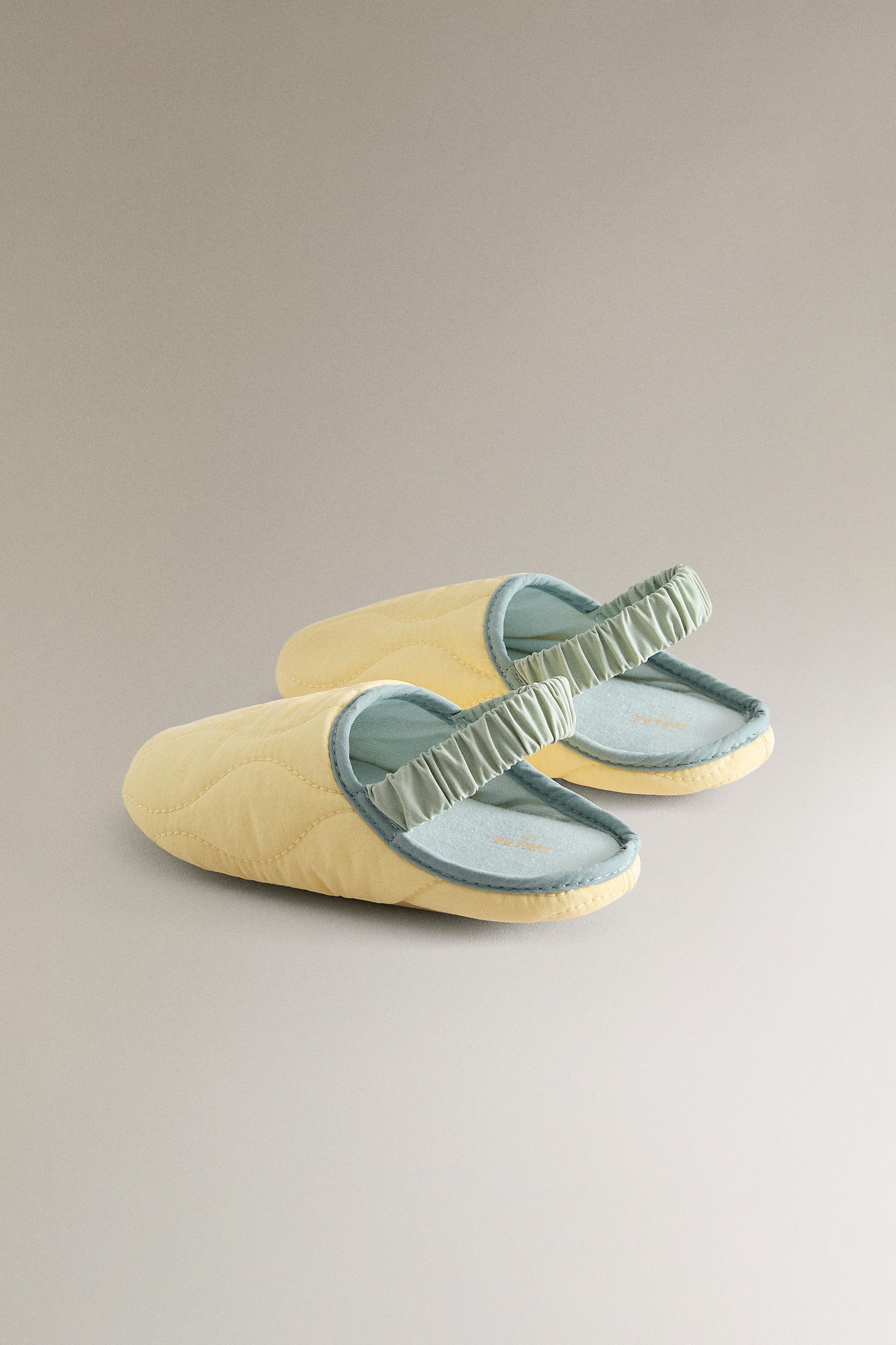 CHILDREN'S QUILTED MULE SLIPPERS