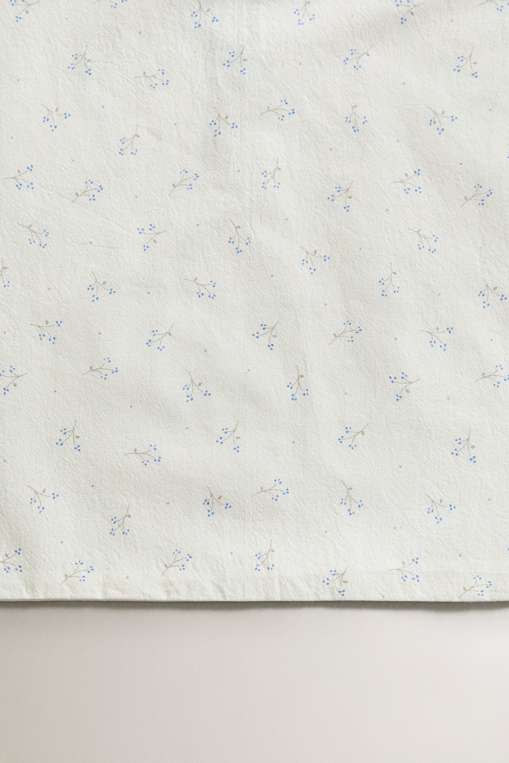 CHILDREN'S FLORAL LAUNDRY BAG