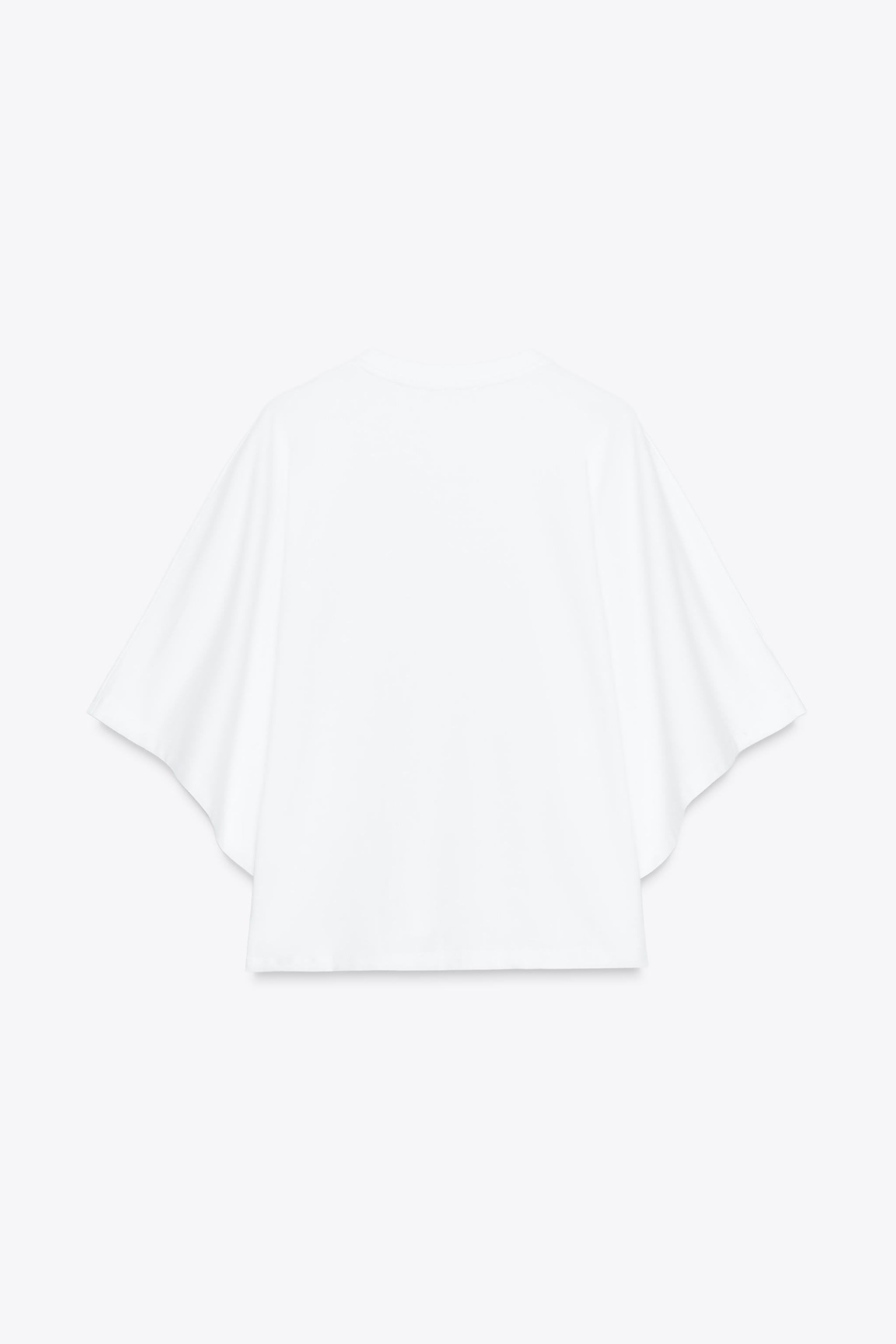 CAPE SLEEVE T-SHIRT