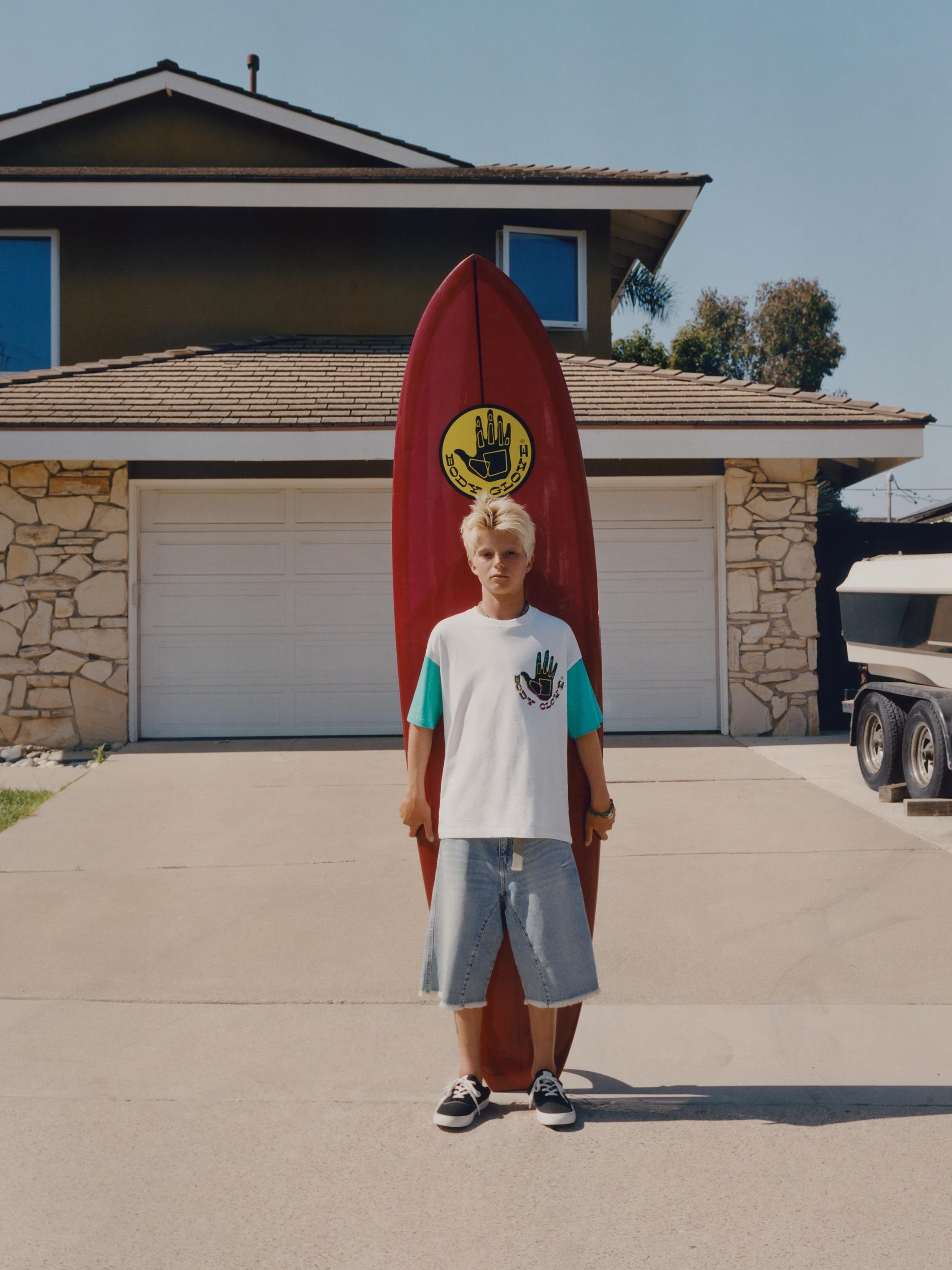 ZARA X BODY GLOVE ® CONTRAST SLEEVE T-SHIRT