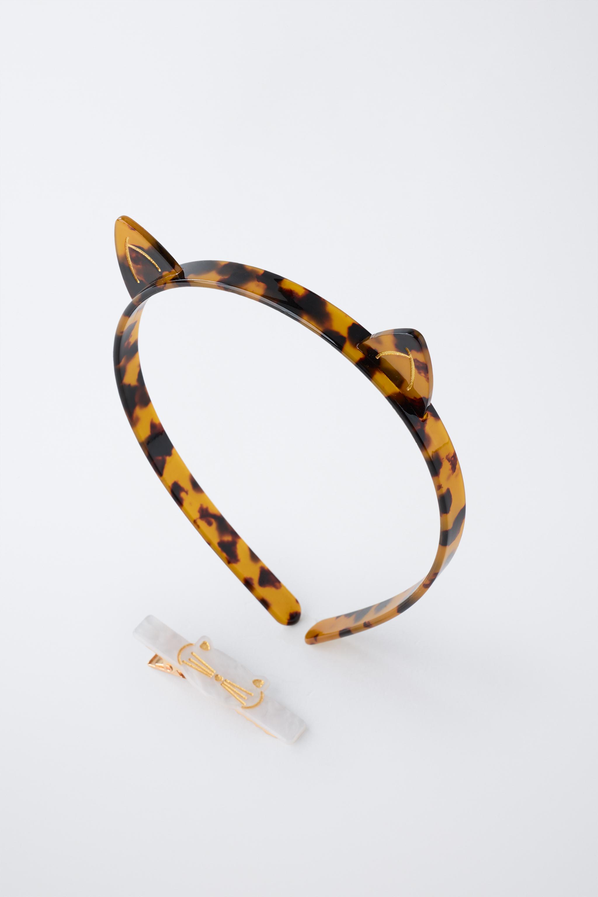 KITTEN HEADBAND AND CLIP PACK