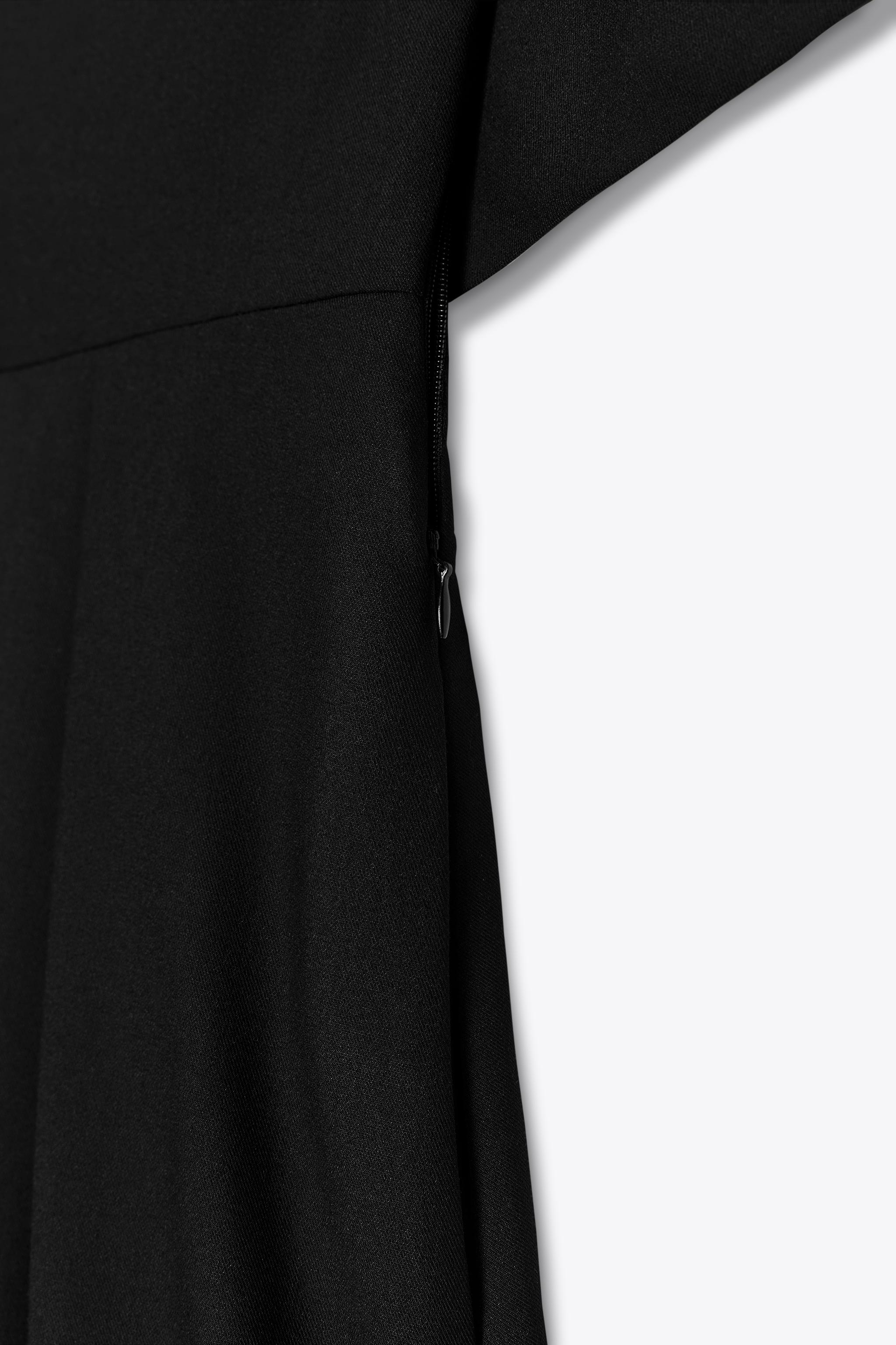 V-NECK MIDI DRESS ZW COLLECTION