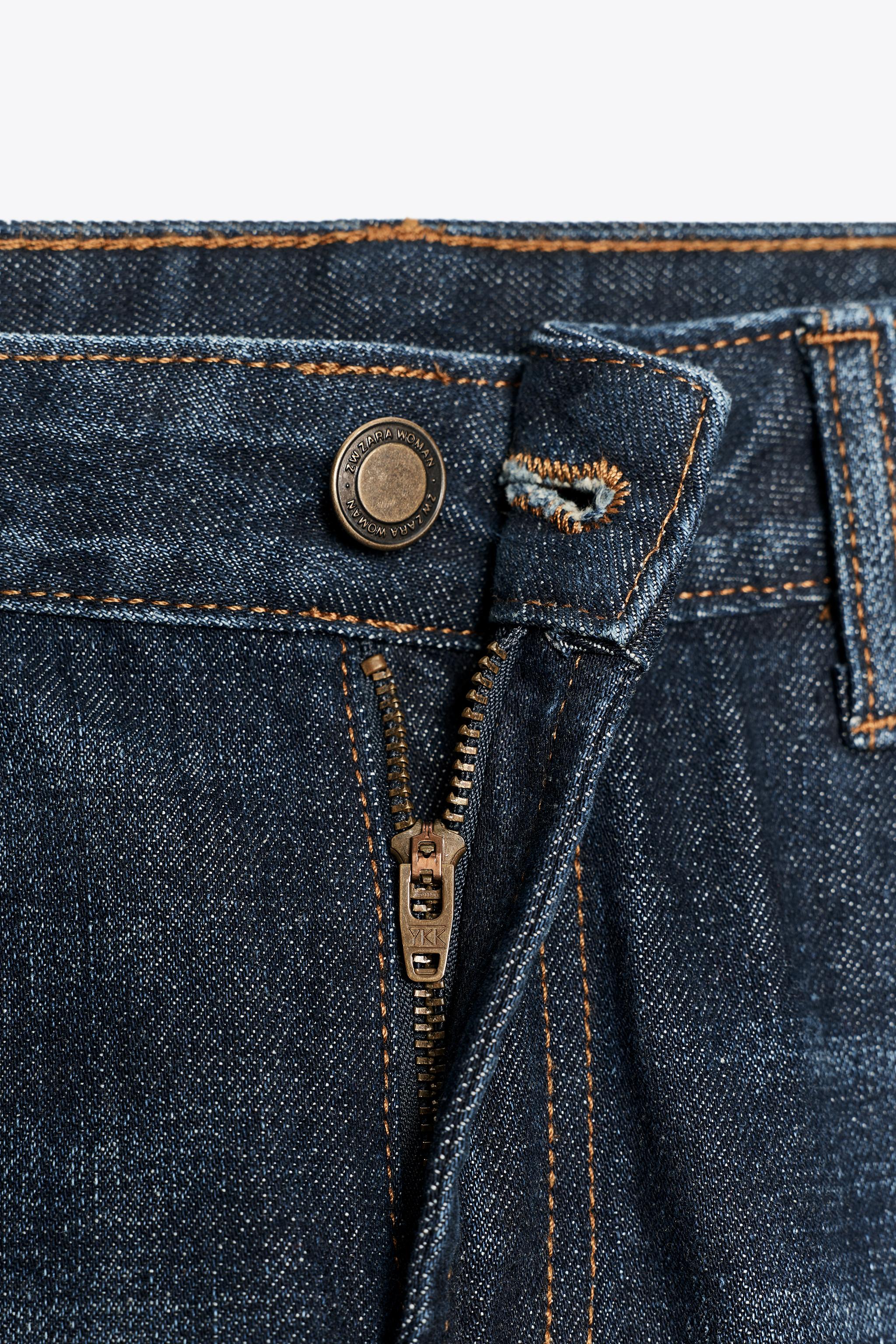 ZW COLLECTION LOW-RISE BOOTCUT JEANS