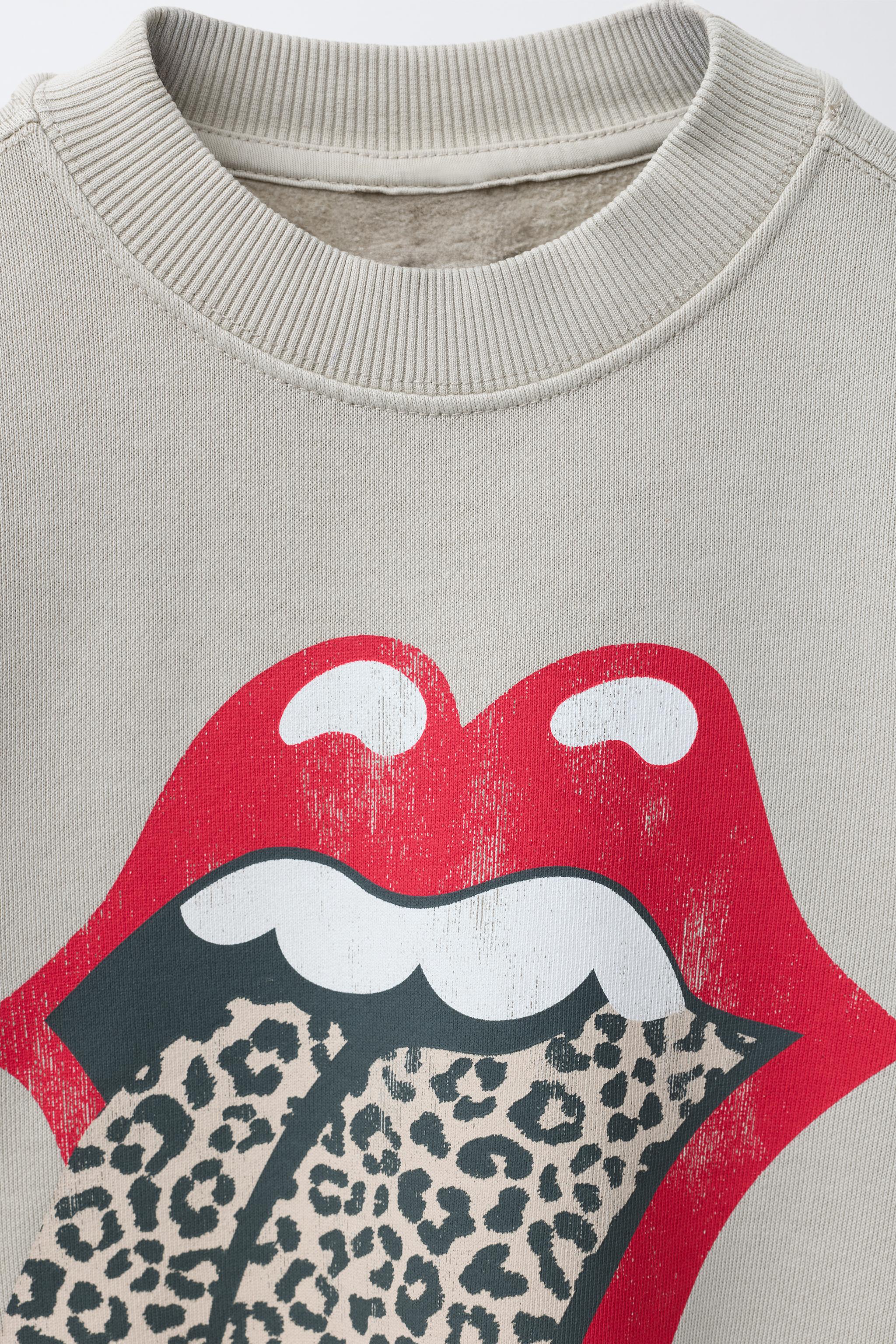 ROLLING STONES © PRINTED SWEATSHIRT